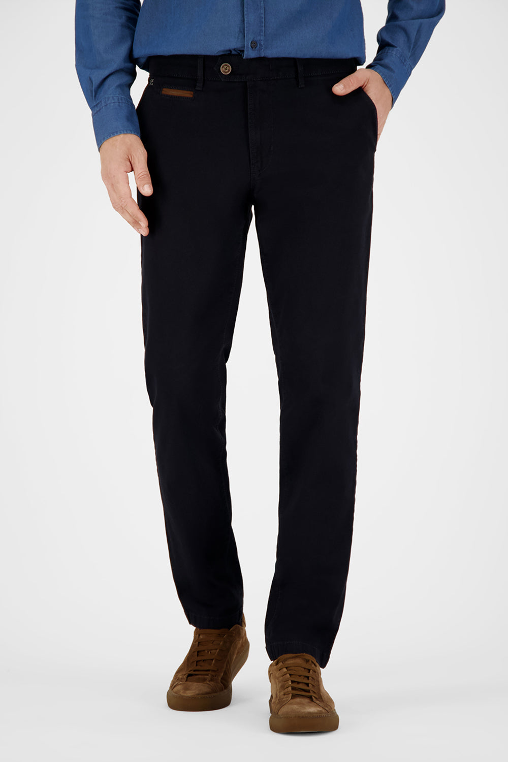 BENNY-3 Pantaloni chino in blu scuro