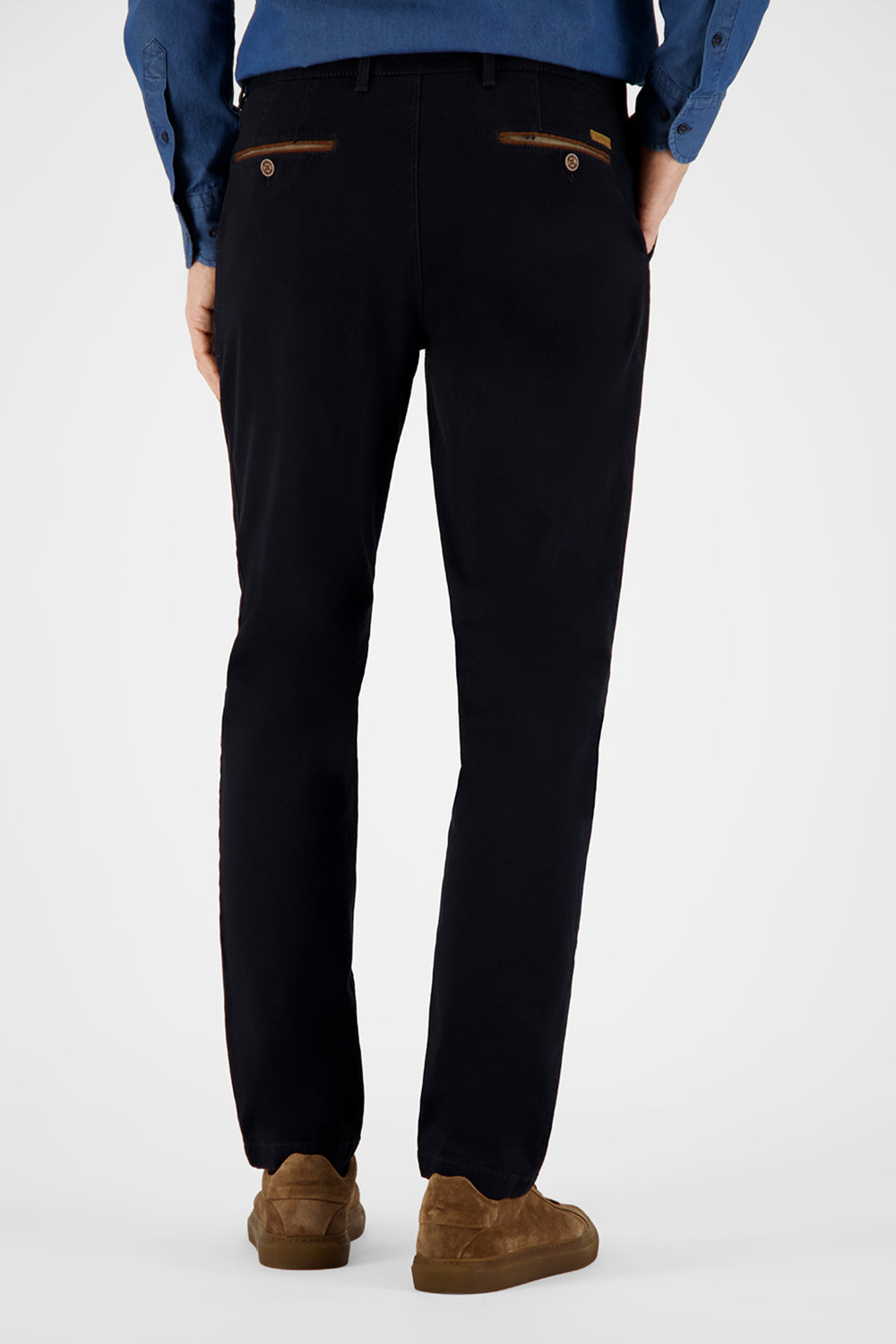 BENNY-3 Pantaloni chino in blu scuro