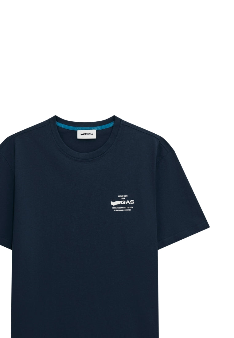 Dharis Mc 1984 Logo in T-shirt blu navy GAS