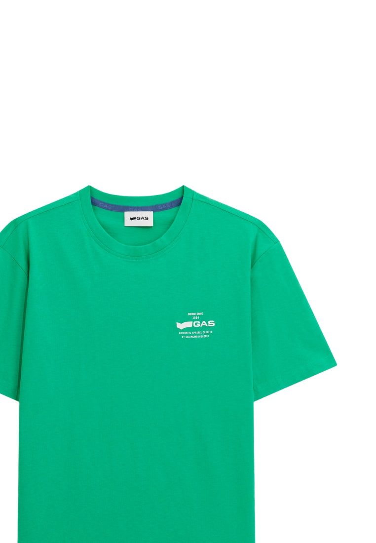 Dharis Mc 1984 Logo in t-shirt verde inverno GAS