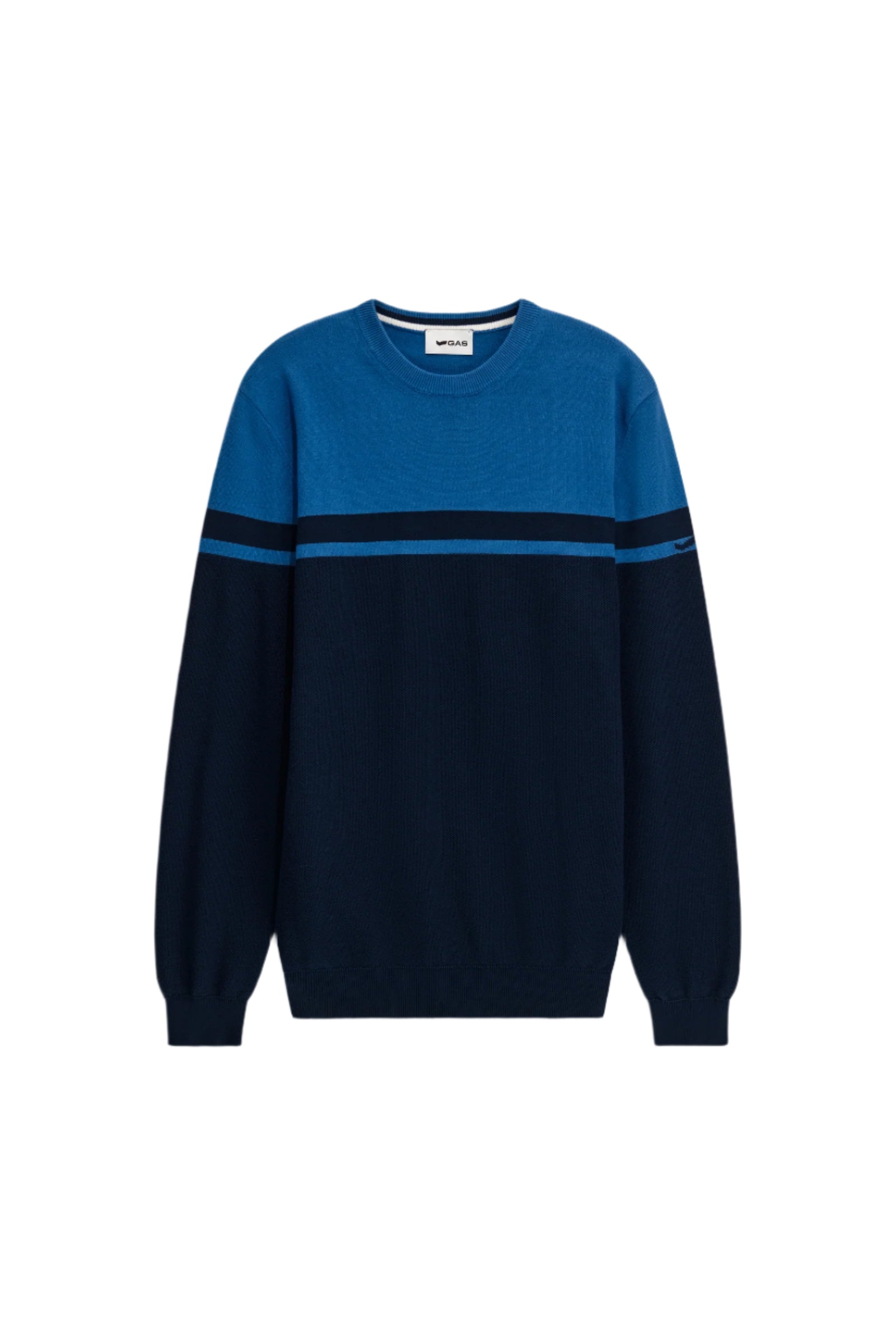 Avier Collo rotondo in blu scuro / blu navy Maglioni GAS