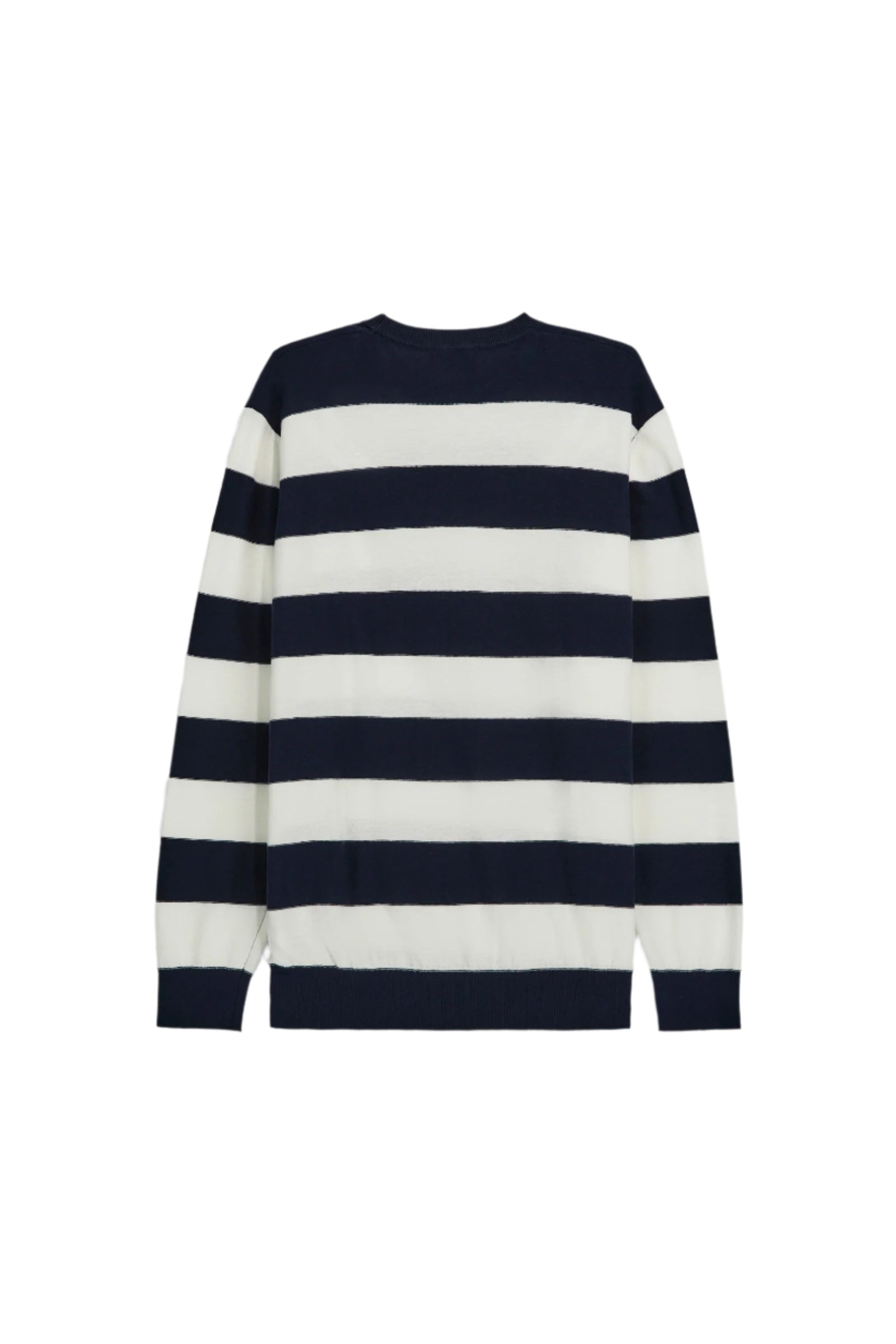 Avier Collo rotondo in blu navy / bianco neve Maglioni GAS