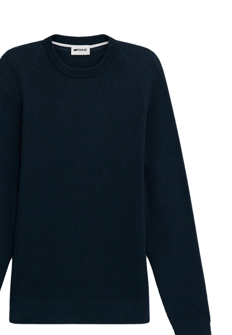 Adyn Collo rotondo in blu navy Maglioni GAS