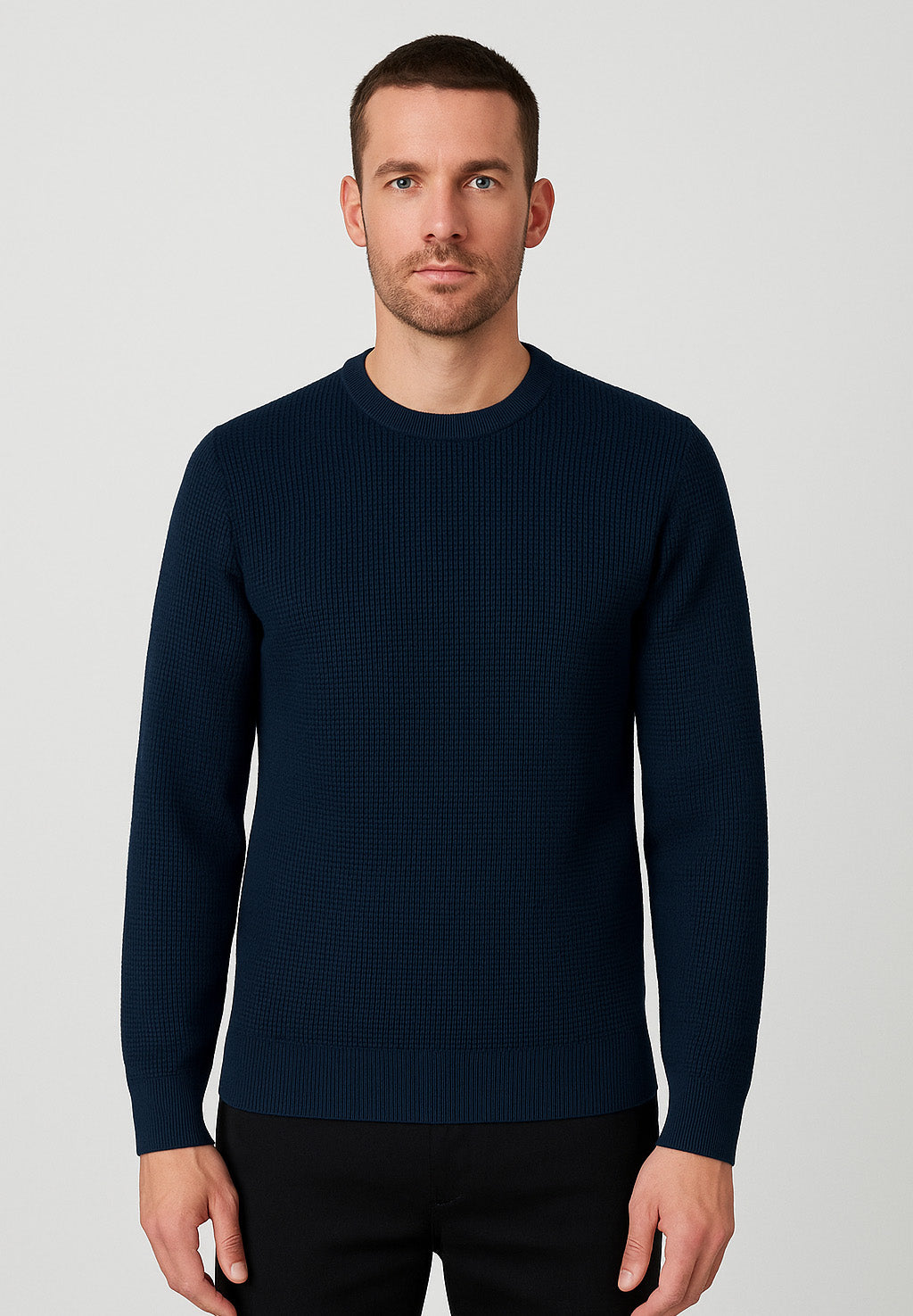 Adyn Collo rotondo in blu navy Maglioni GAS