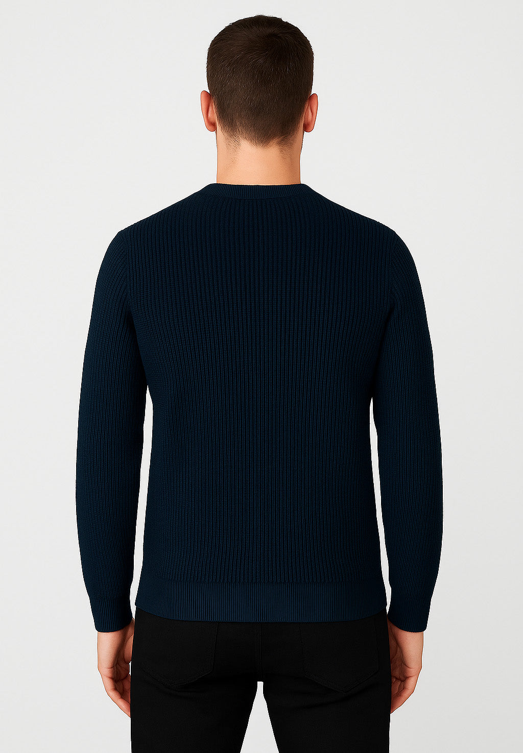 Adyn Collo rotondo in blu navy Maglioni GAS