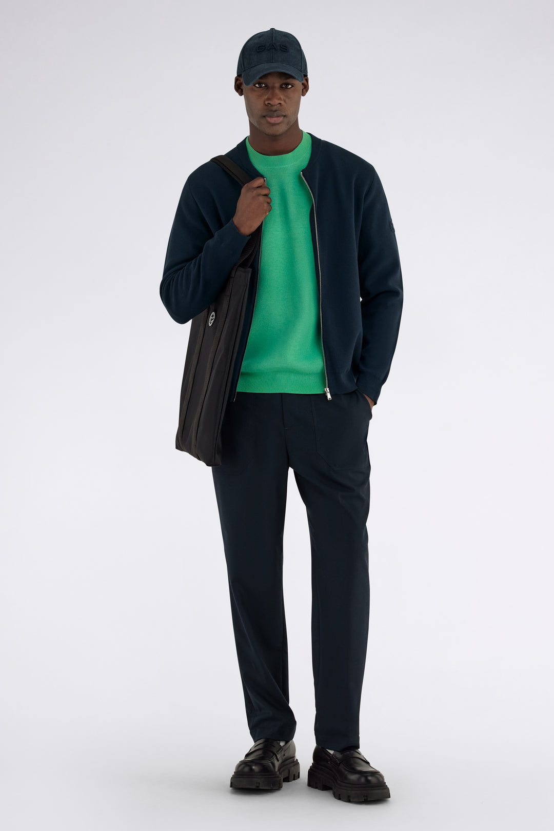 Winny Collo rotondo in inverno Verde Maglioni GAS