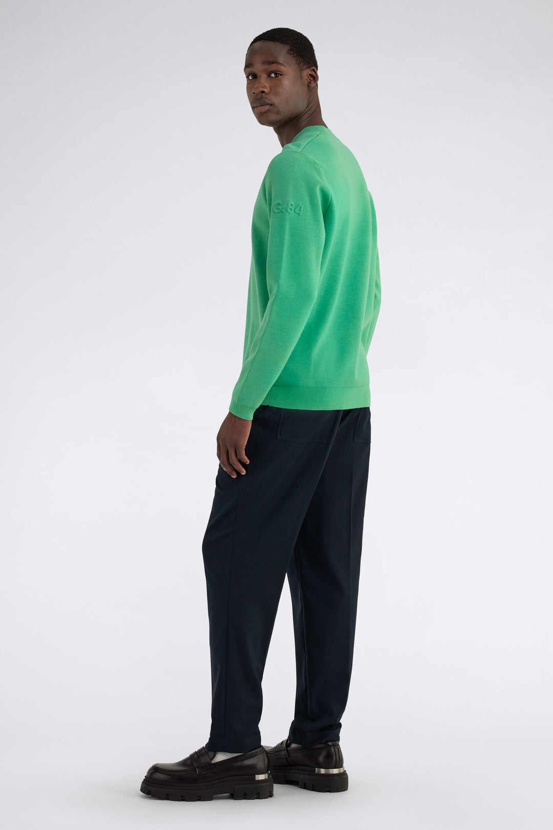 Winny Collo rotondo in inverno Verde Maglioni GAS