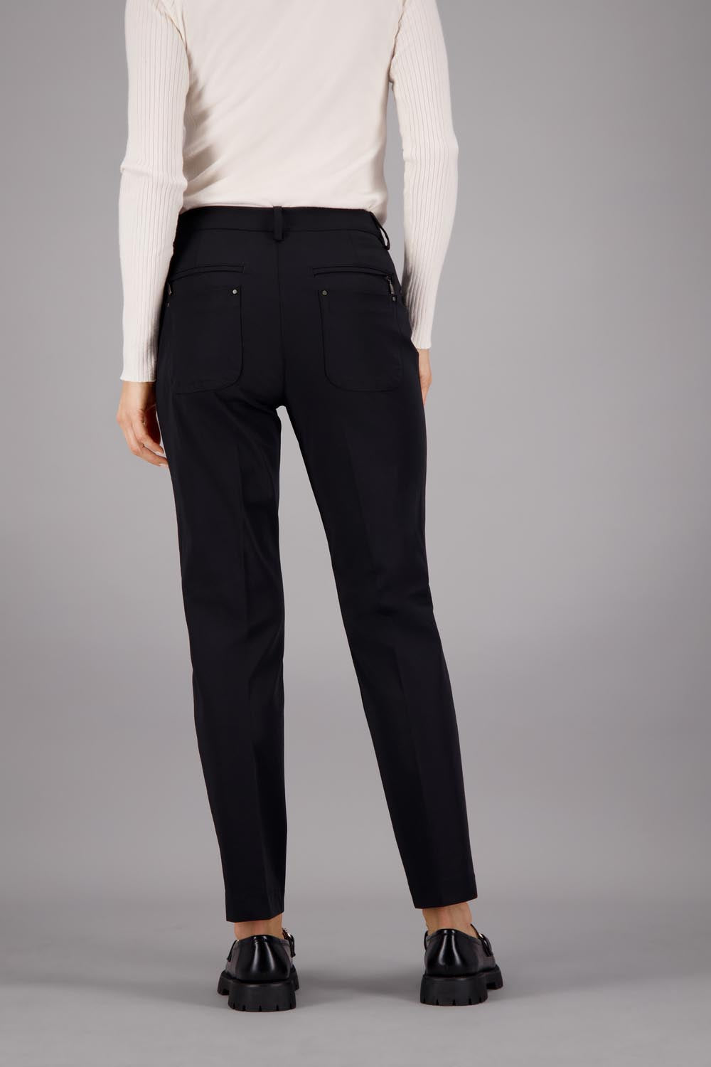 Pantaloni DINA2 in nero Pantaloni Gardeur