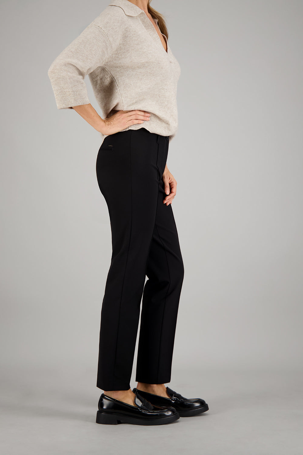 Pantaloni ZENE61 in nero Pantaloni Gardeur