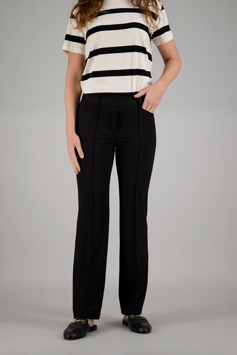 Pantaloni ZILLA2 in nero Pantaloni Gardeur