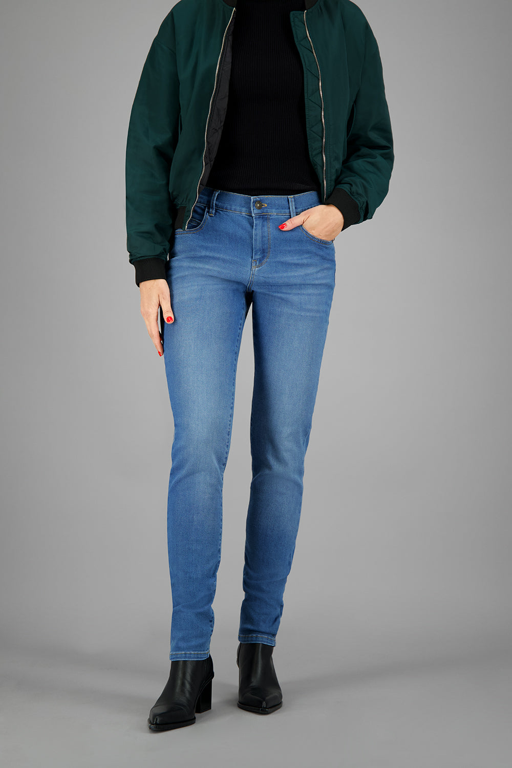 Jeans ZURI122 in pietra Jeans Gardeur usati
