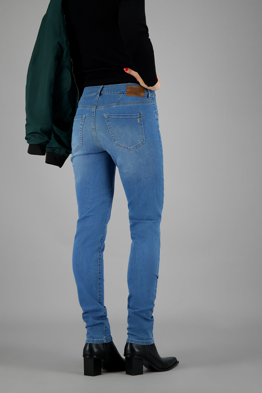 Jeans ZURI122 in pietra Jeans Gardeur usati