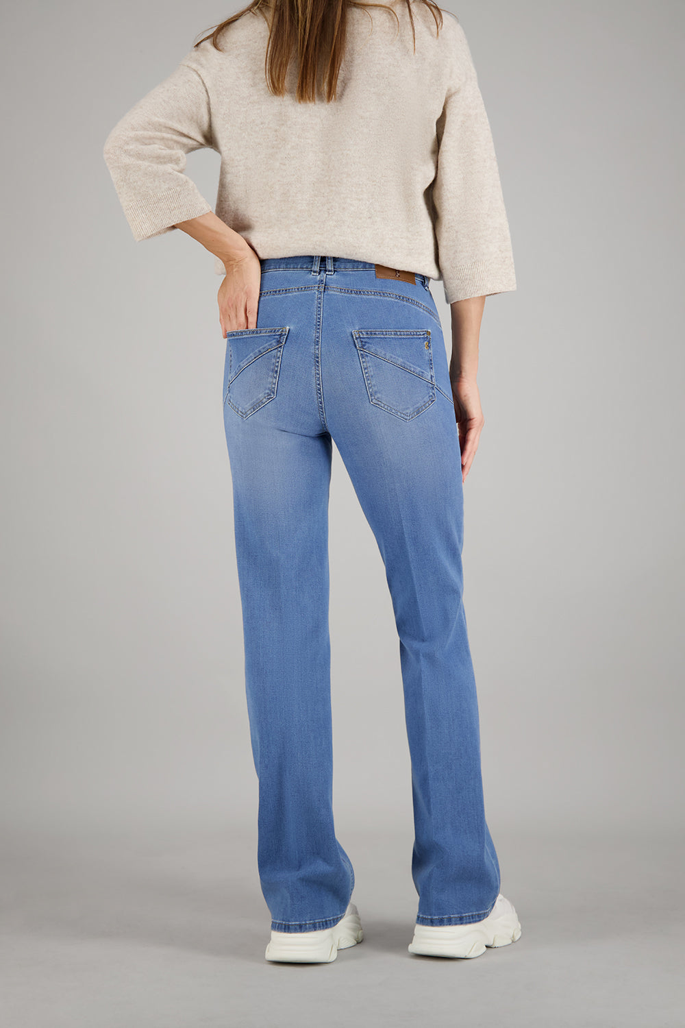 Jeans ZURI126 in pietra Jeans Gardeur usati