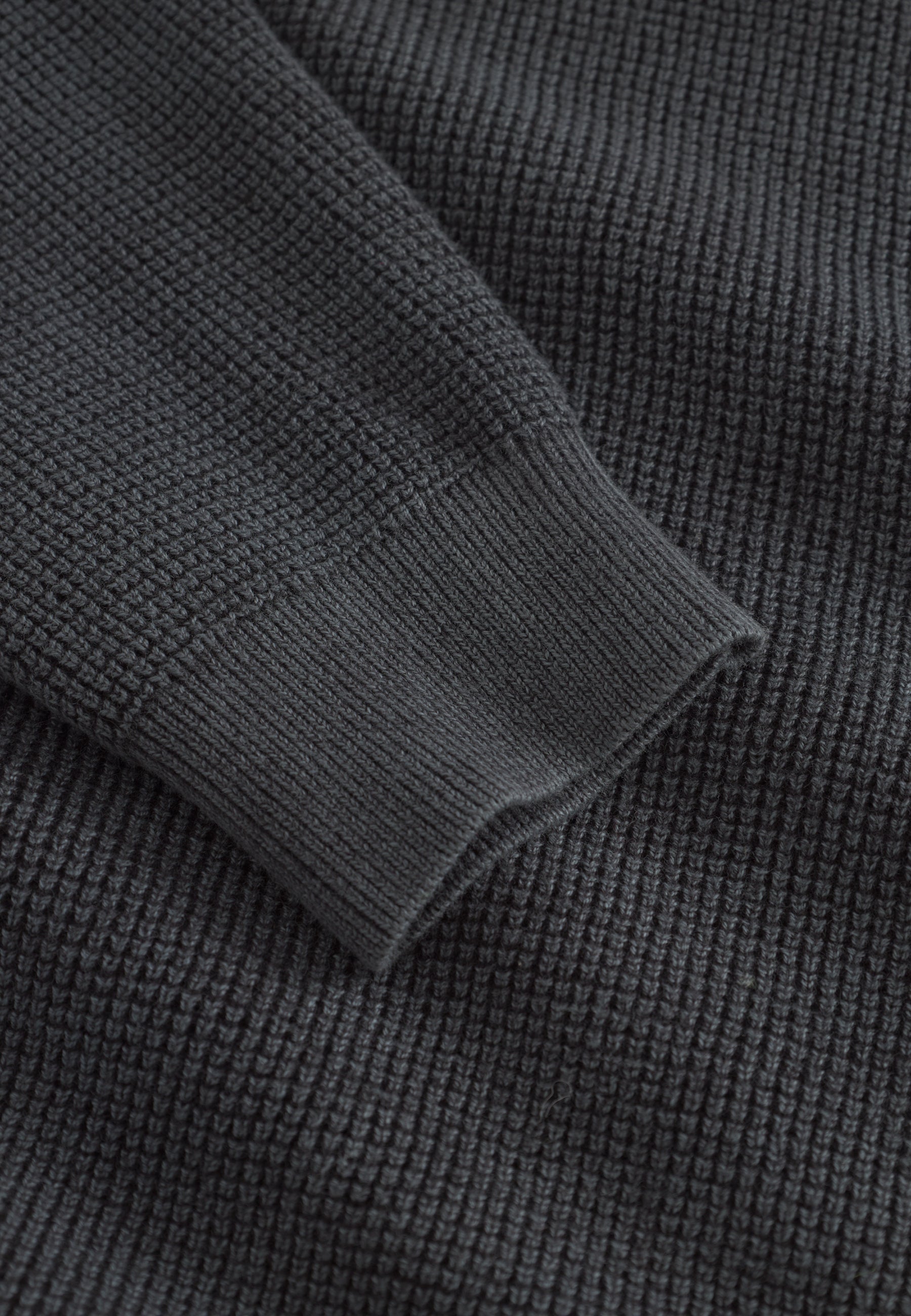 Girocollo lavato in antracite Maglioni Colours and Sons