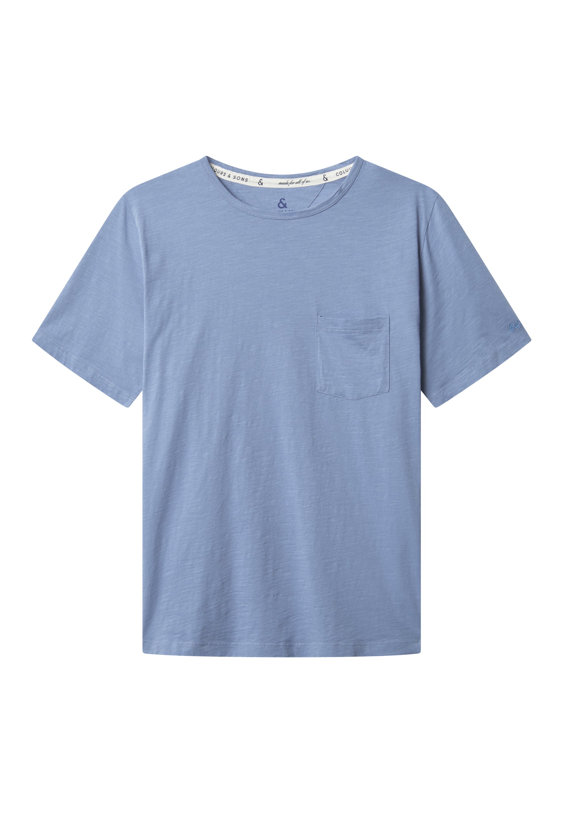 T-shirt - T-shirt Slub in Denim Colours and Sons