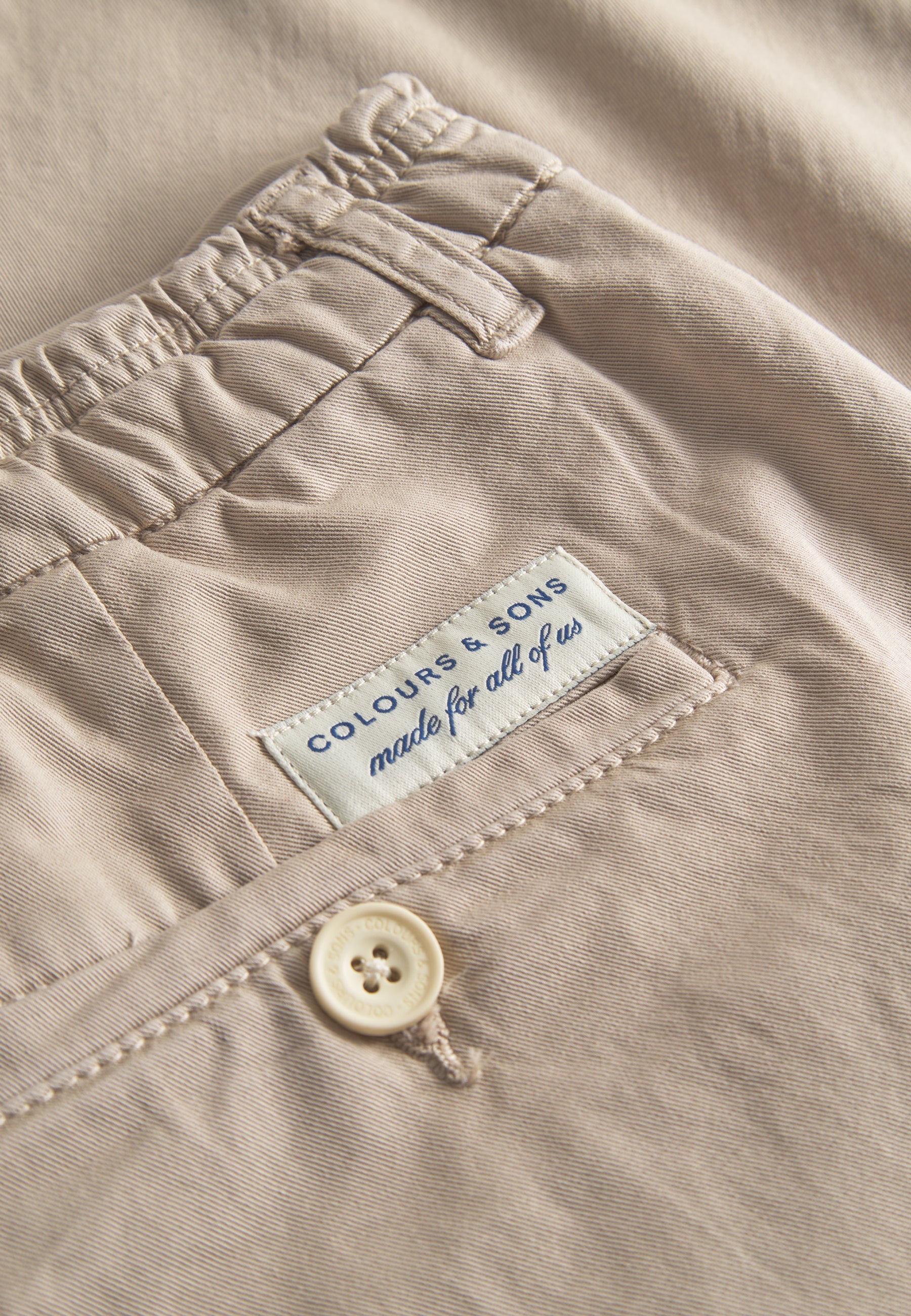 Pantaloni-Cropped Chino in pantaloni da tenda Colours and Sons