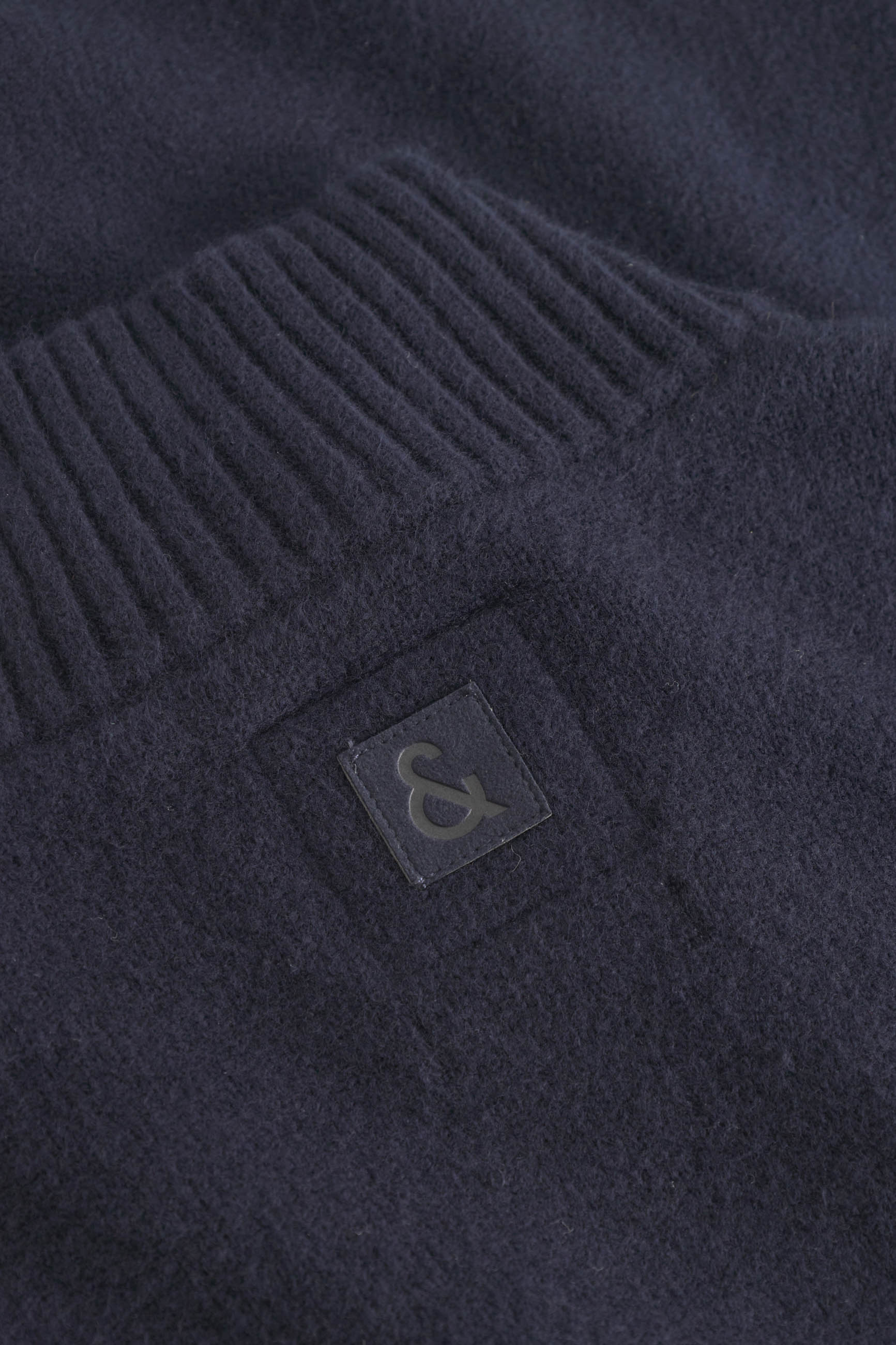 Mock-Zip Woolen Touch in Marina Maglioni Colours and Sons