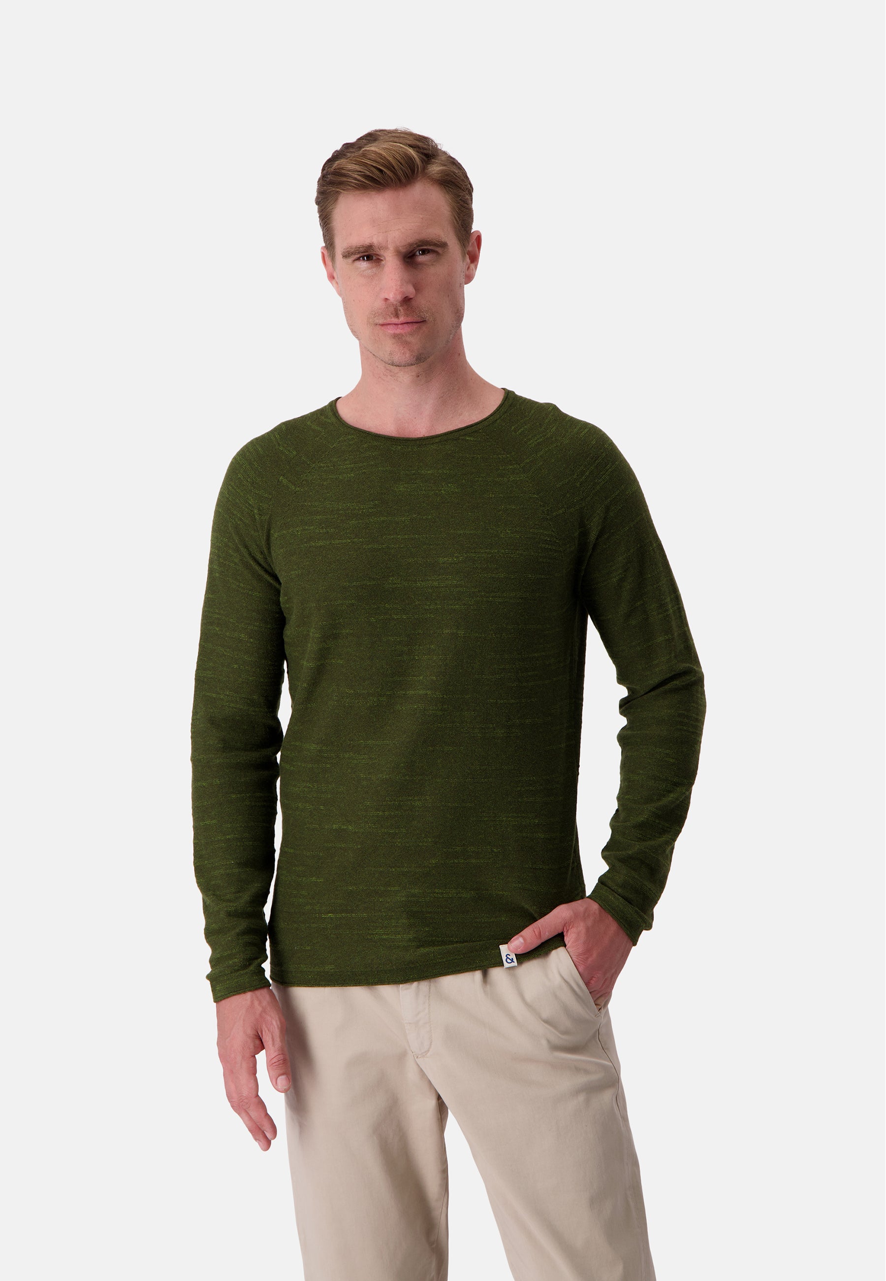 Maglia a girocollo in Yucca Maglioni Colours and Sons