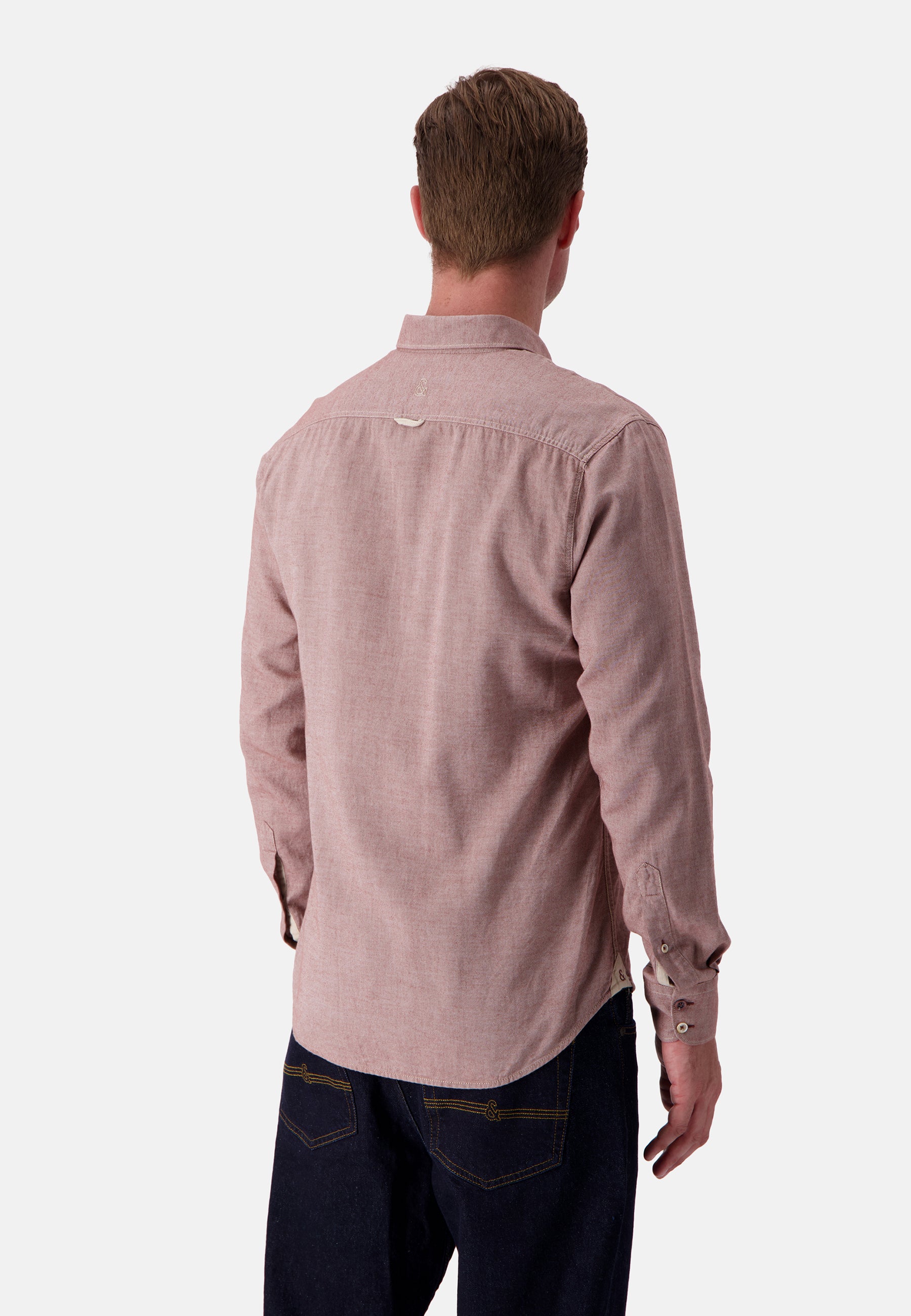 Camicia Brushed Twill in Soil Camicie Colours and Sons