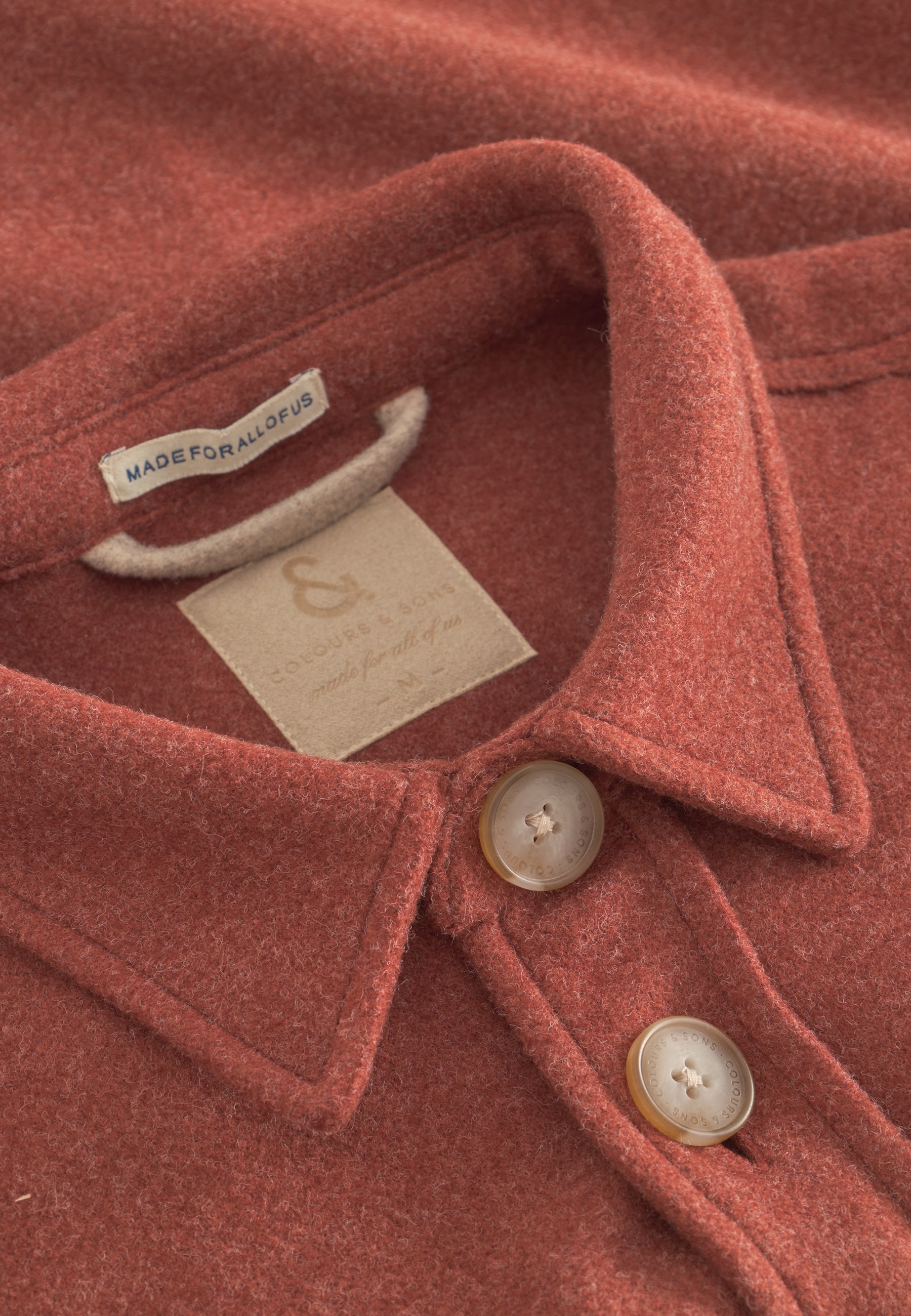 Giacca da lavoro Soft Touch in Brandy Colours and Sons