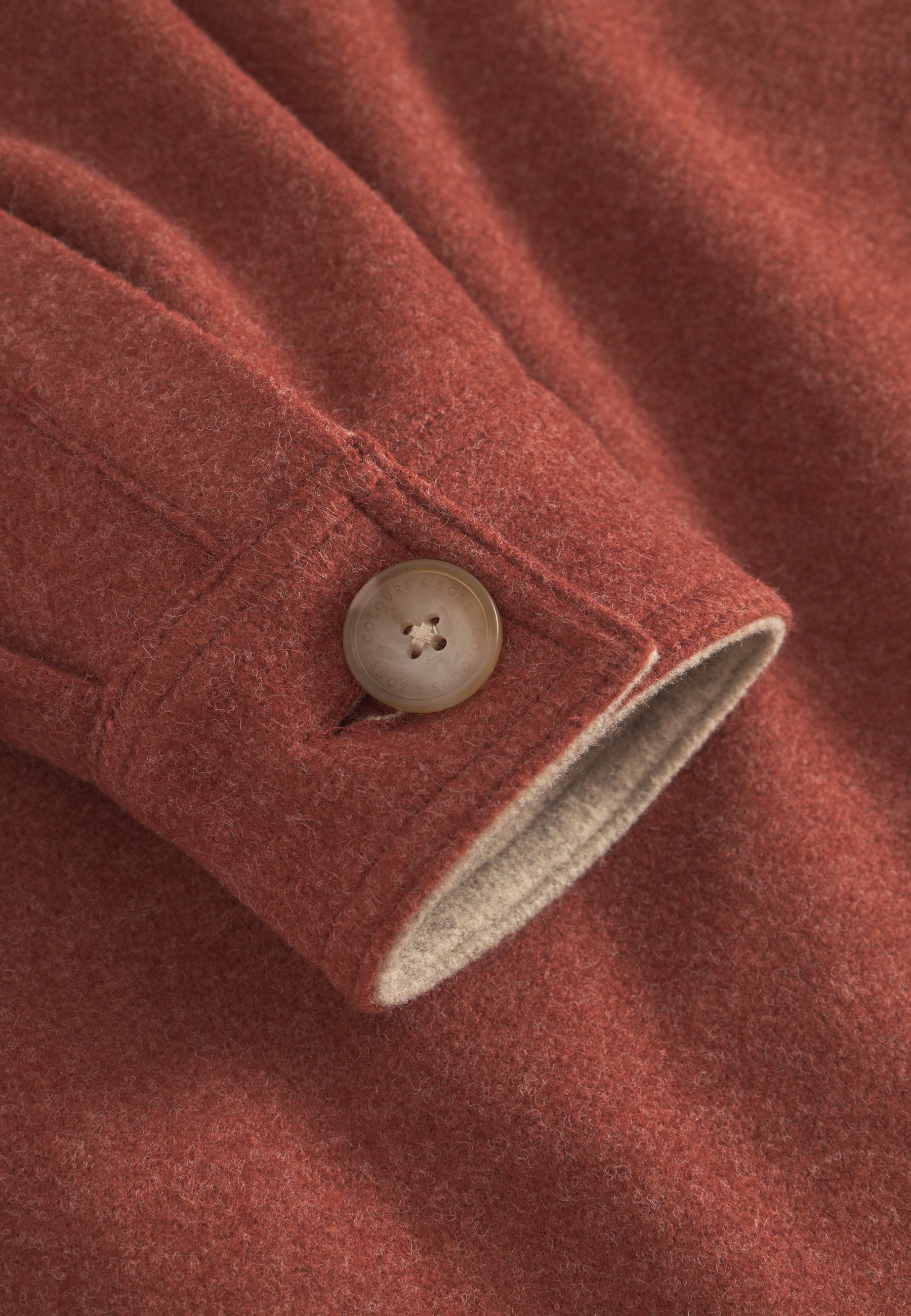 Giacca da lavoro Soft Touch in Brandy Colours and Sons