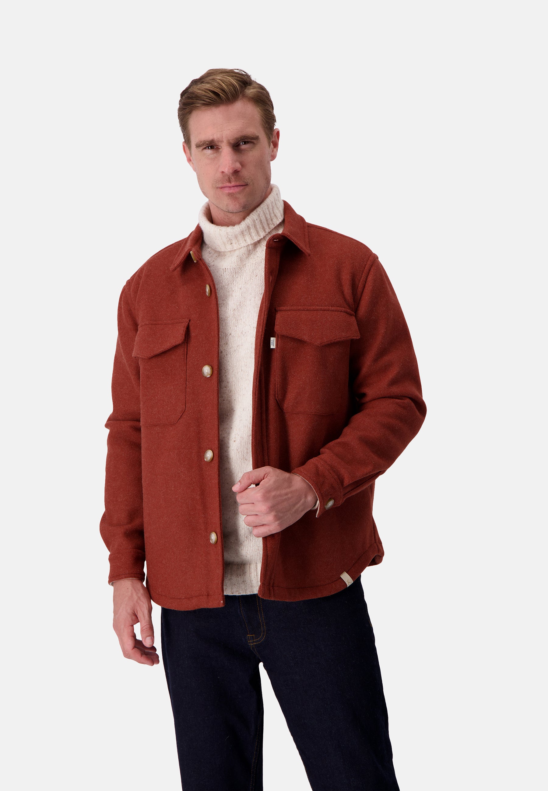 Giacca da lavoro Soft Touch in Brandy Colours and Sons