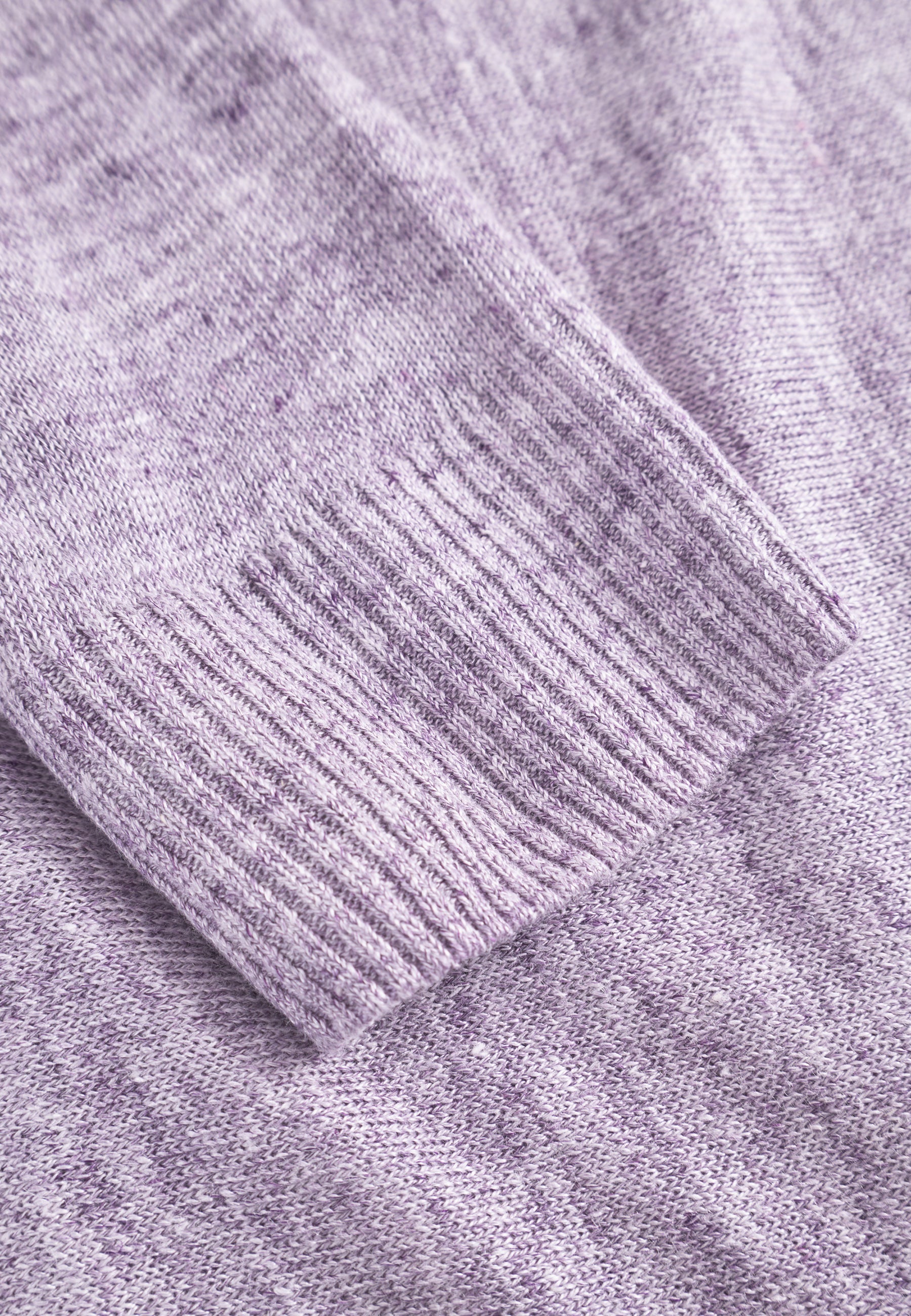 Lino a girocollo in viola Maglioni Colours and Sons