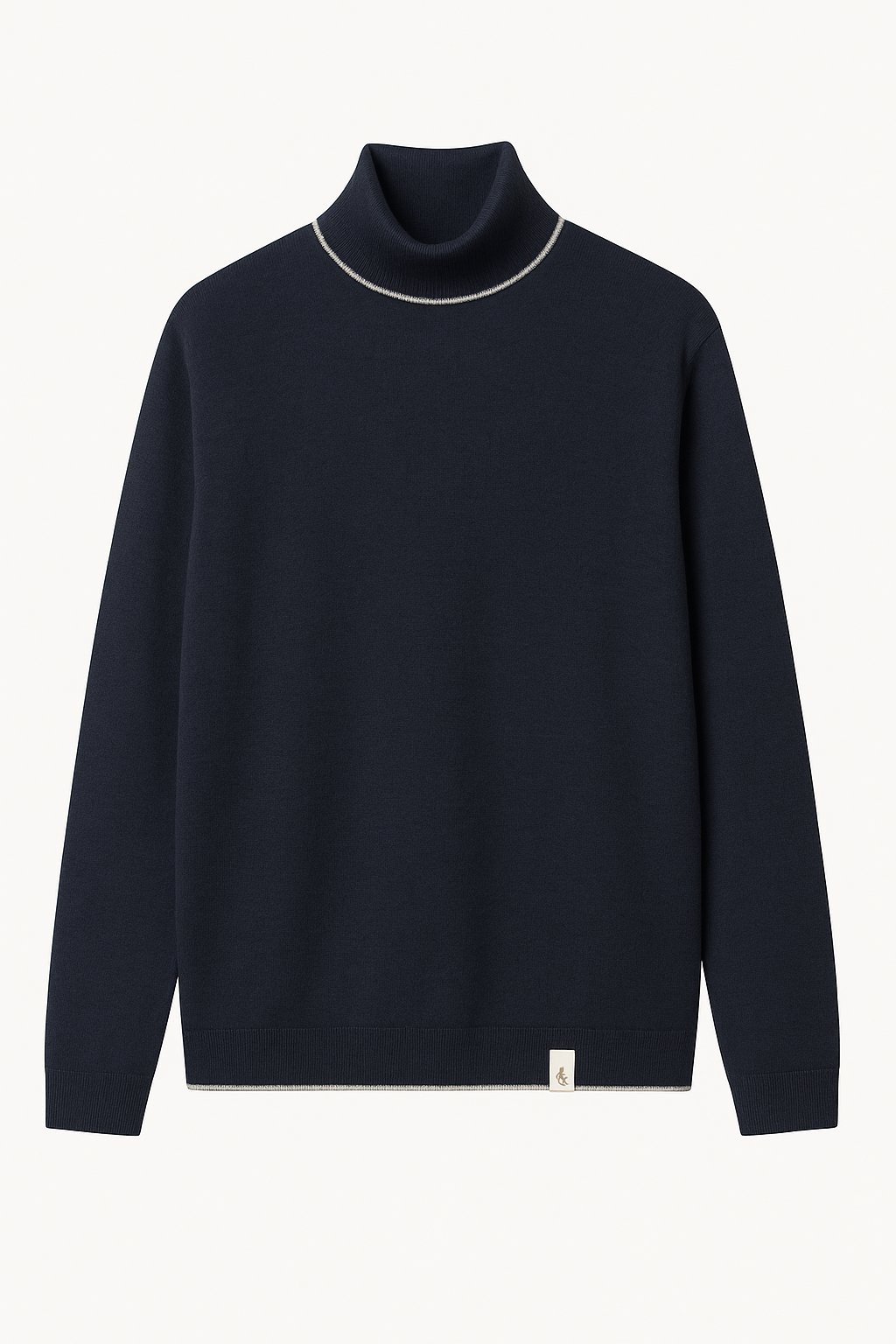 Dolcevita in misto merino in blu