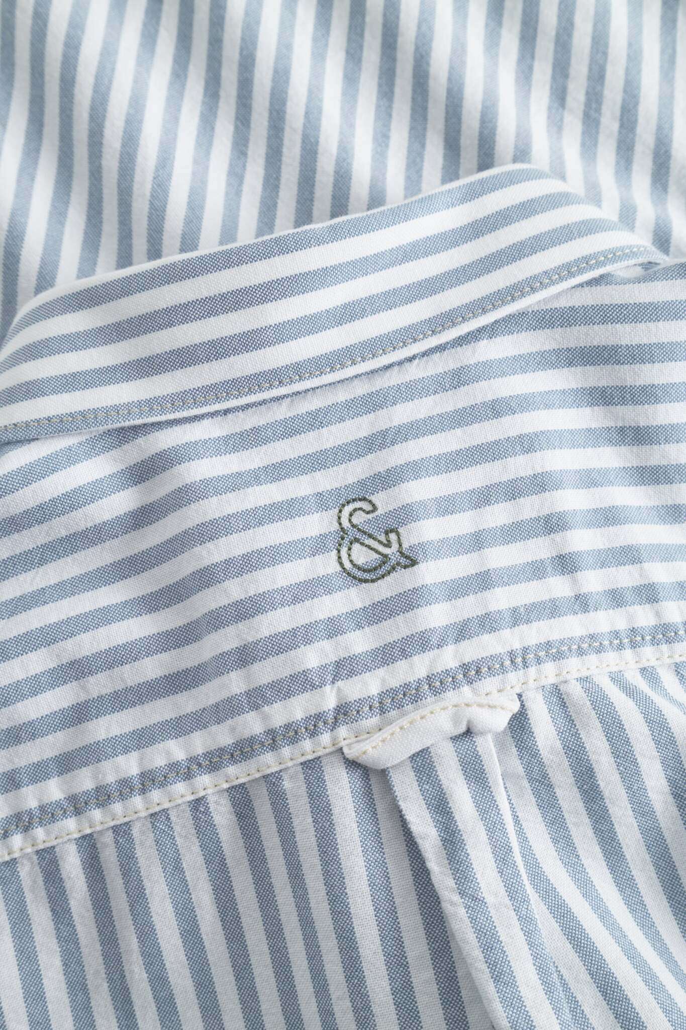 Camicia a righe Oxford in cielo Camicie a righe Colours and Sons