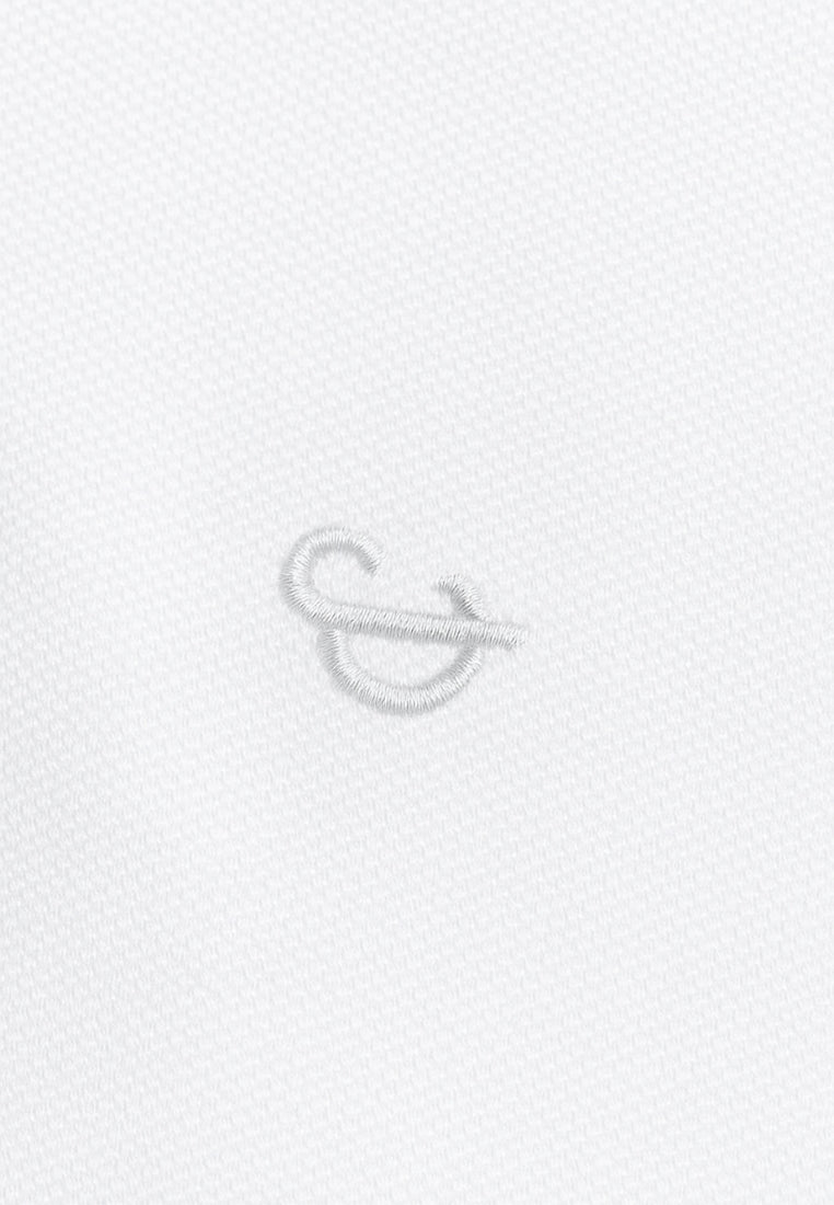 Polo tinta in capo in bianco Magliette Colours and Sons