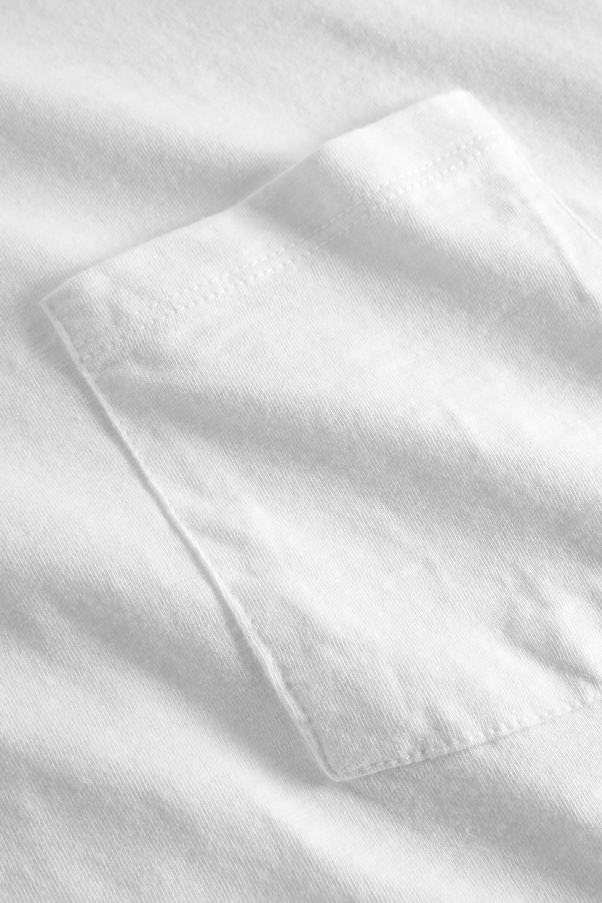 Maglietta - Slub in bianco T-Shirt Colours and Sons