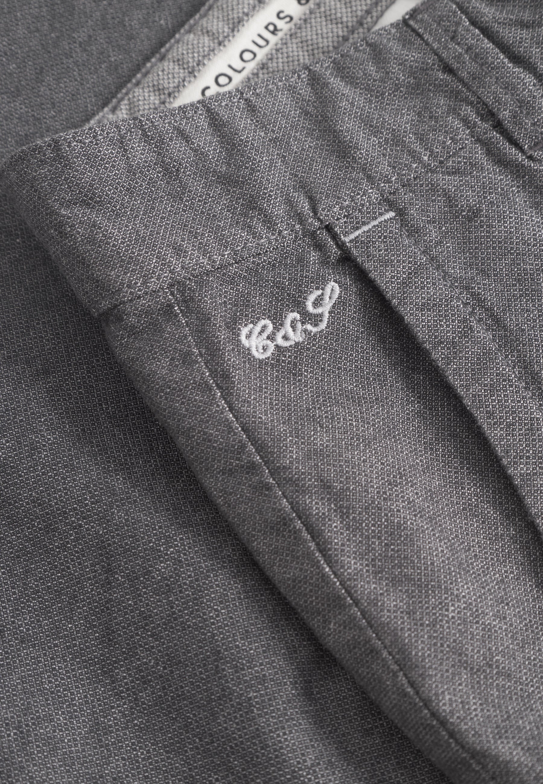 Pantaloncini-Dobby in antracite Shorts Colours and Sons