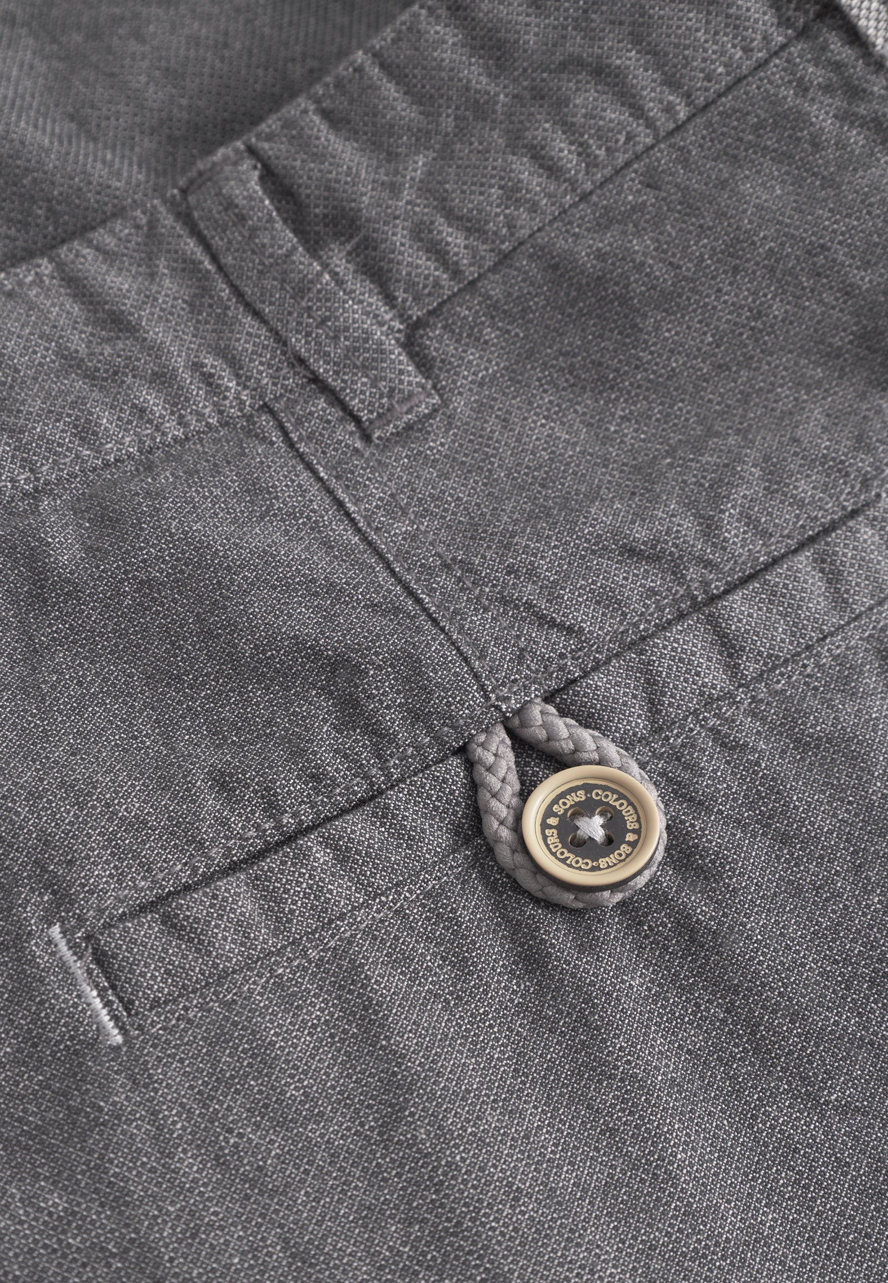 Pantaloncini-Dobby in antracite Shorts Colours and Sons