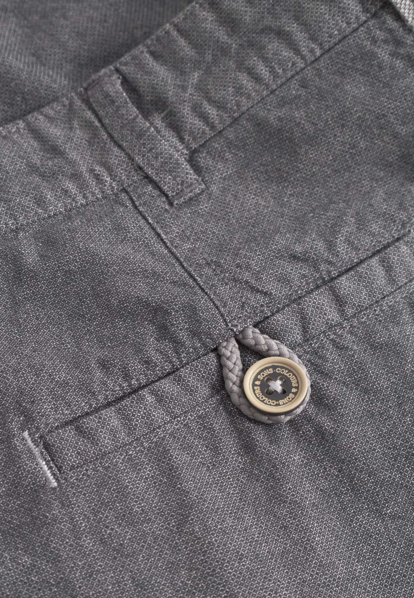 Pantaloncini-Dobby in antracite Shorts Colours and Sons