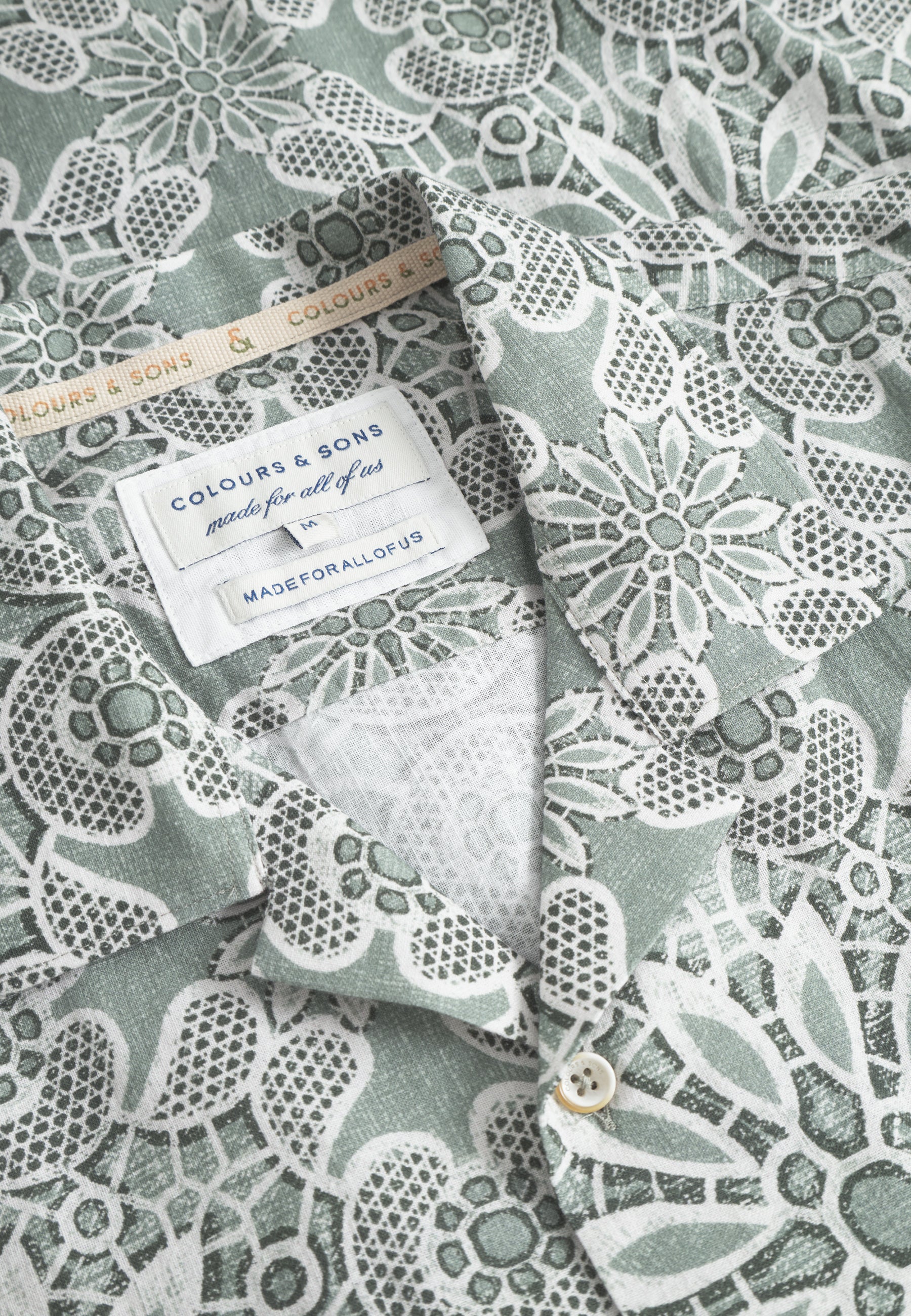 Camicia stampata in Colours and Sons giapponesi Tile Shirts Colours and Sons