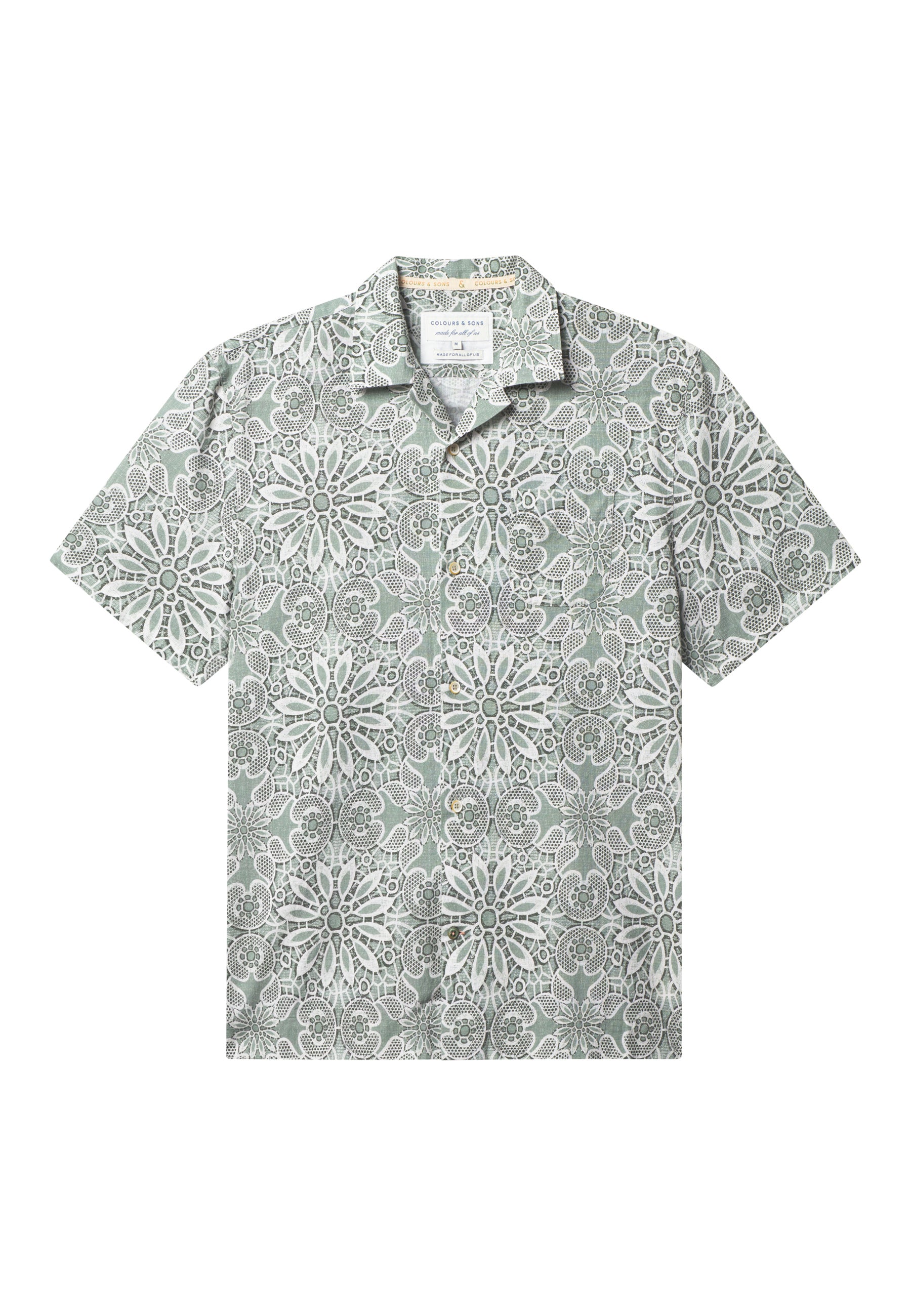 Camicia stampata in Colours and Sons giapponesi Tile Shirts Colours and Sons