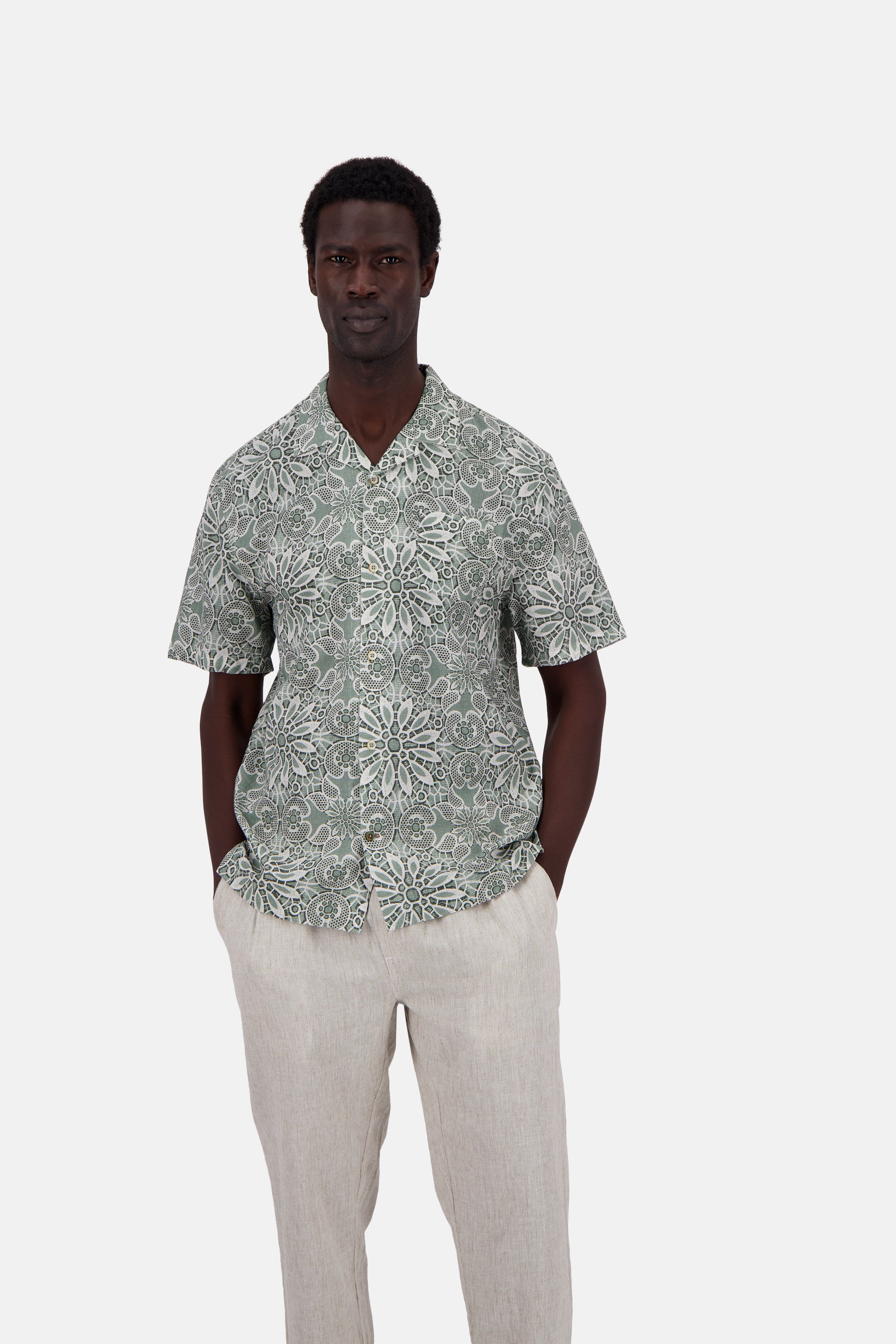 Camicia stampata in Colours and Sons giapponesi Tile Shirts Colours and Sons