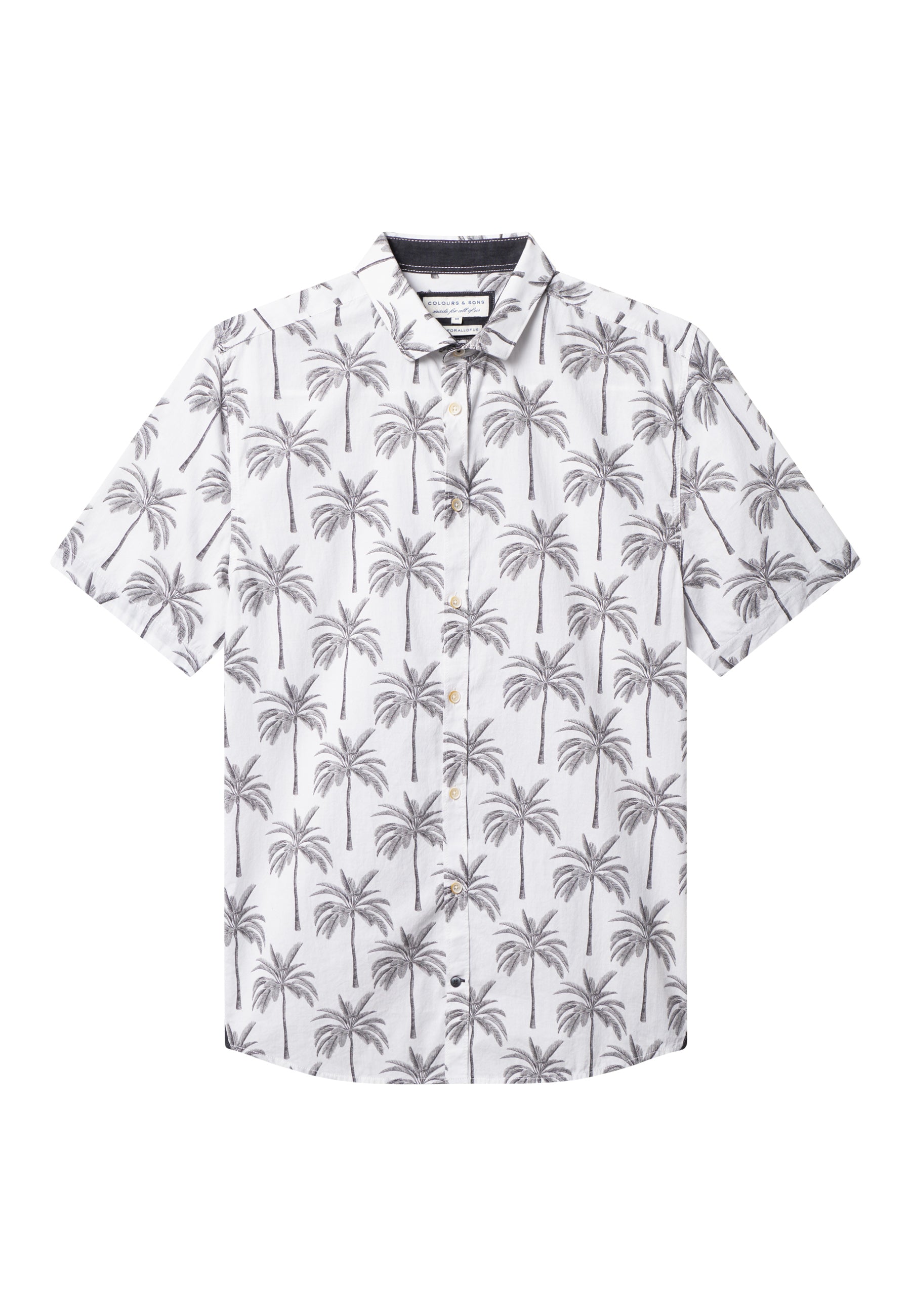 Camicia stampata a Palmi Camicie Colours and Sons