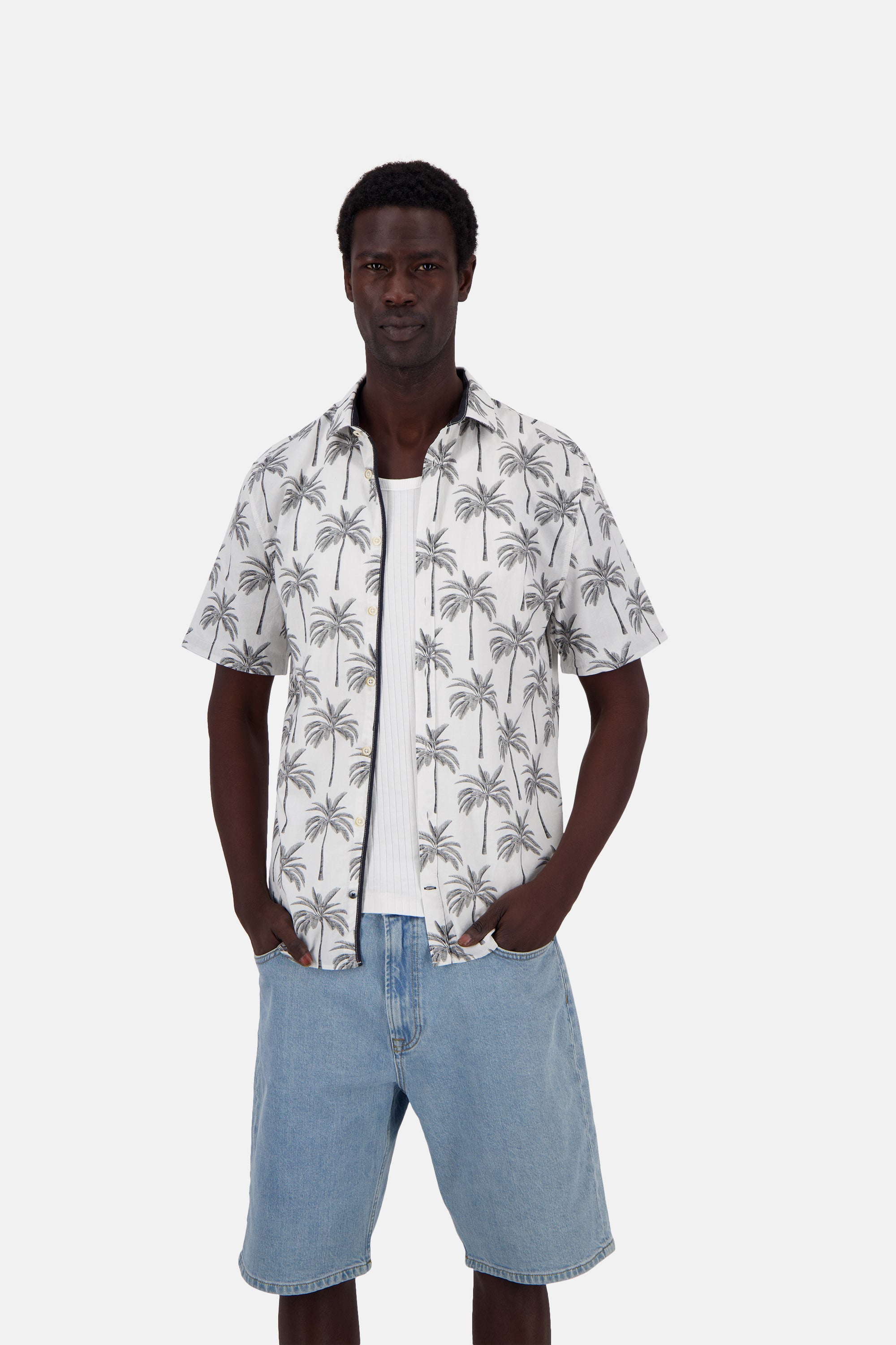 Camicia stampata a Palmi Camicie Colours and Sons