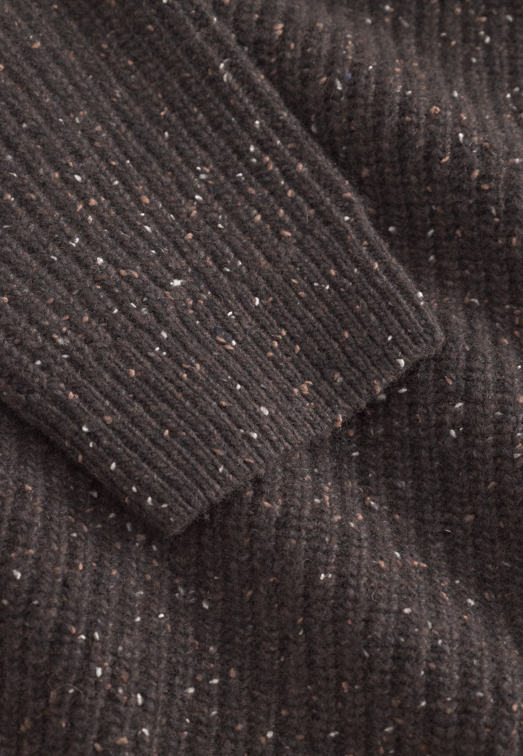 Cardigan Donegal in terra Maglioni Colours and Sons