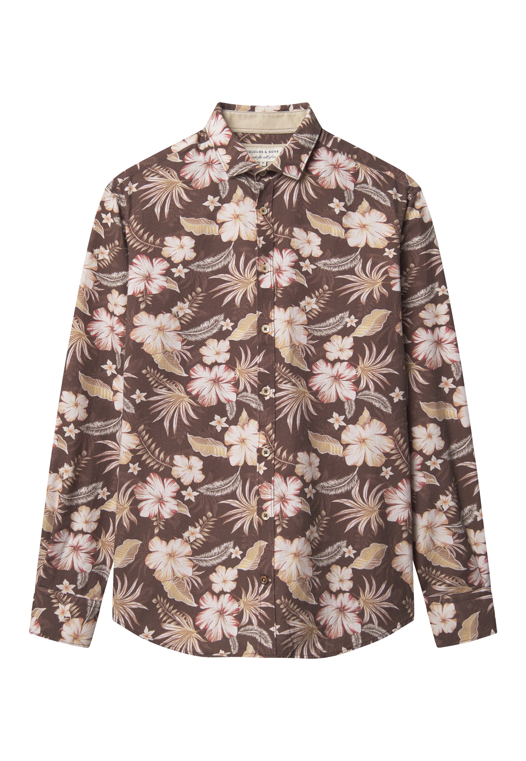 Camicia stampata in Soil Flowers Shirts Colours and Sons