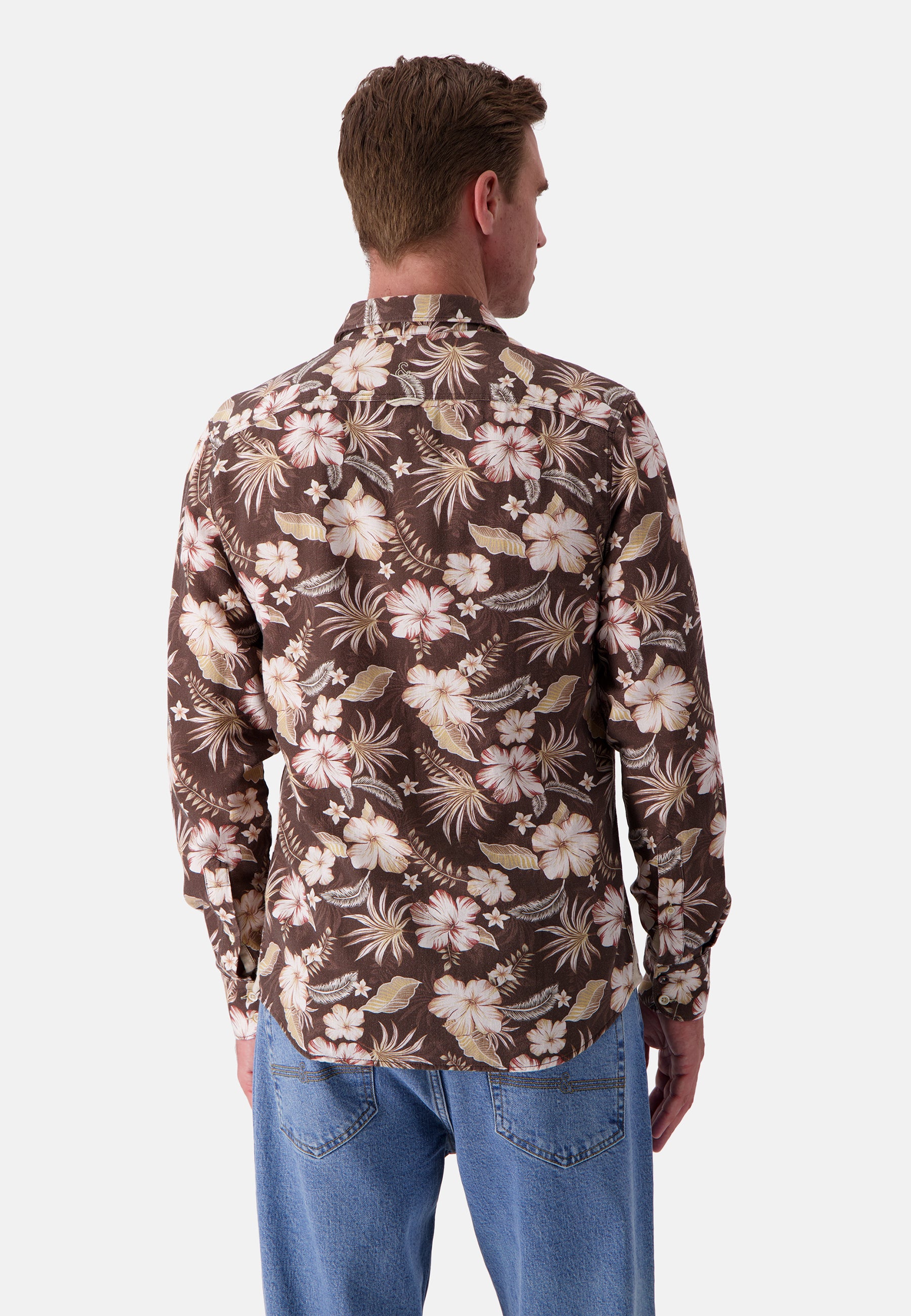 Camicia stampata in Soil Flowers Shirts Colours and Sons