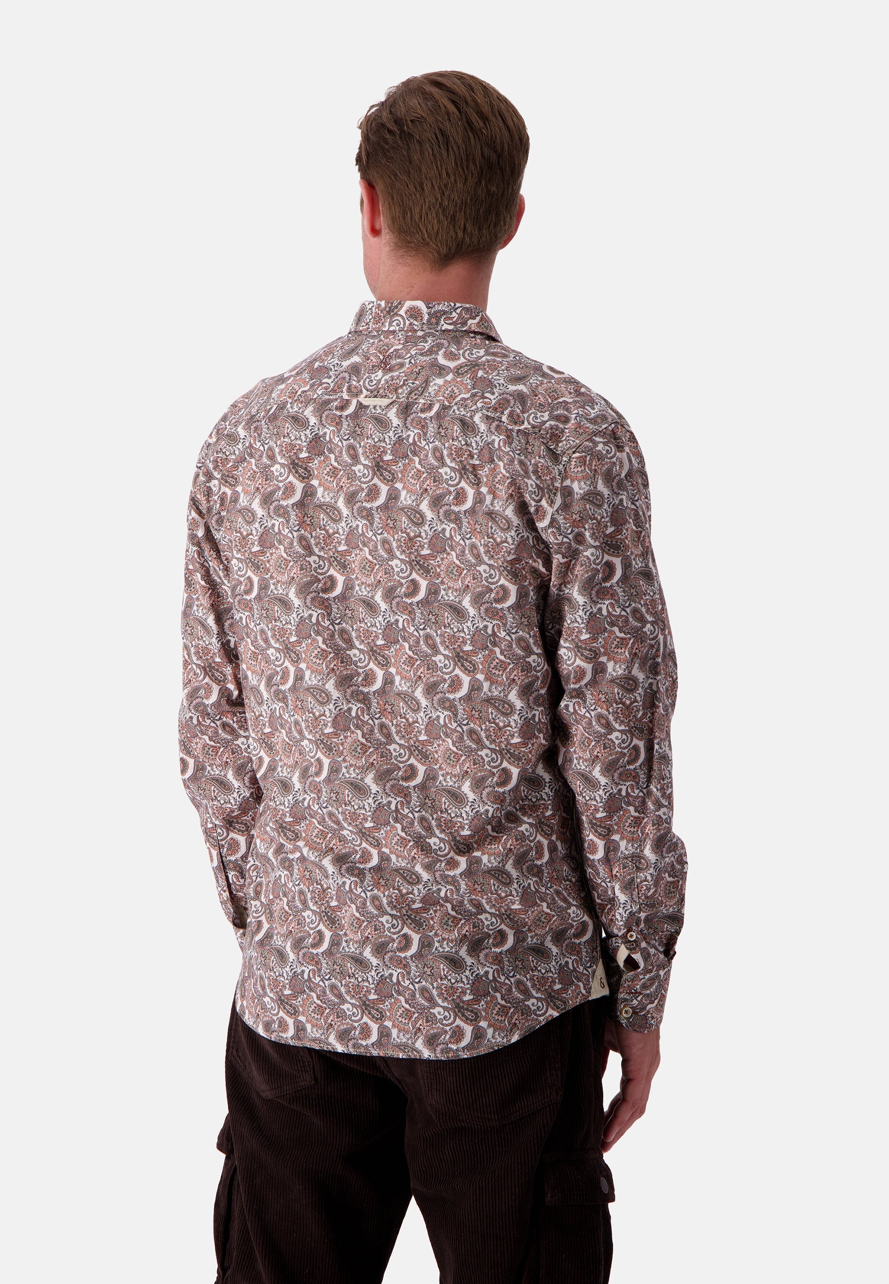 Camicia stampata in Mezcal Paisley Camicie Colours and Sons