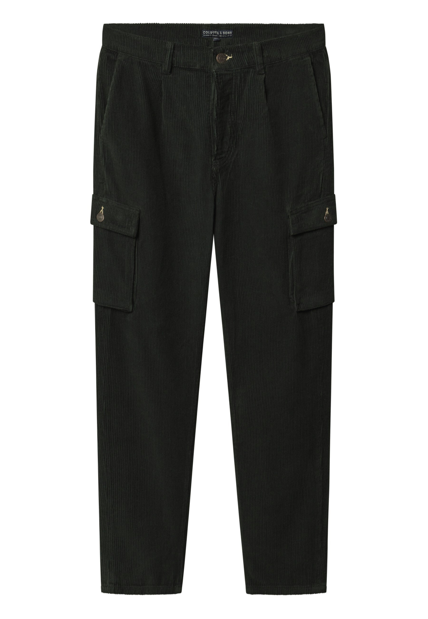 Pantaloni Cargo a coste in yucca Colours and Sons