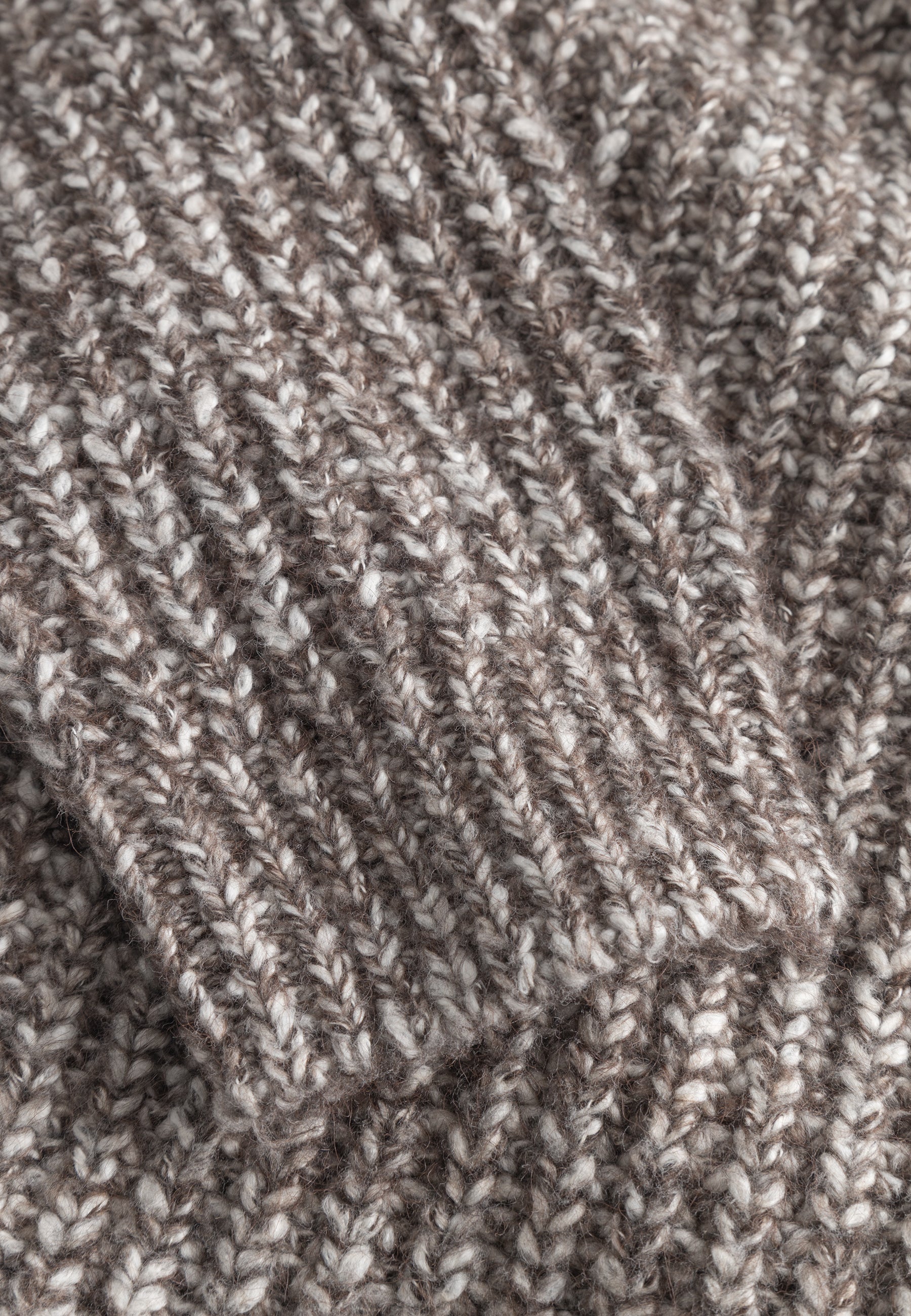 Cardigan Marl in Noce