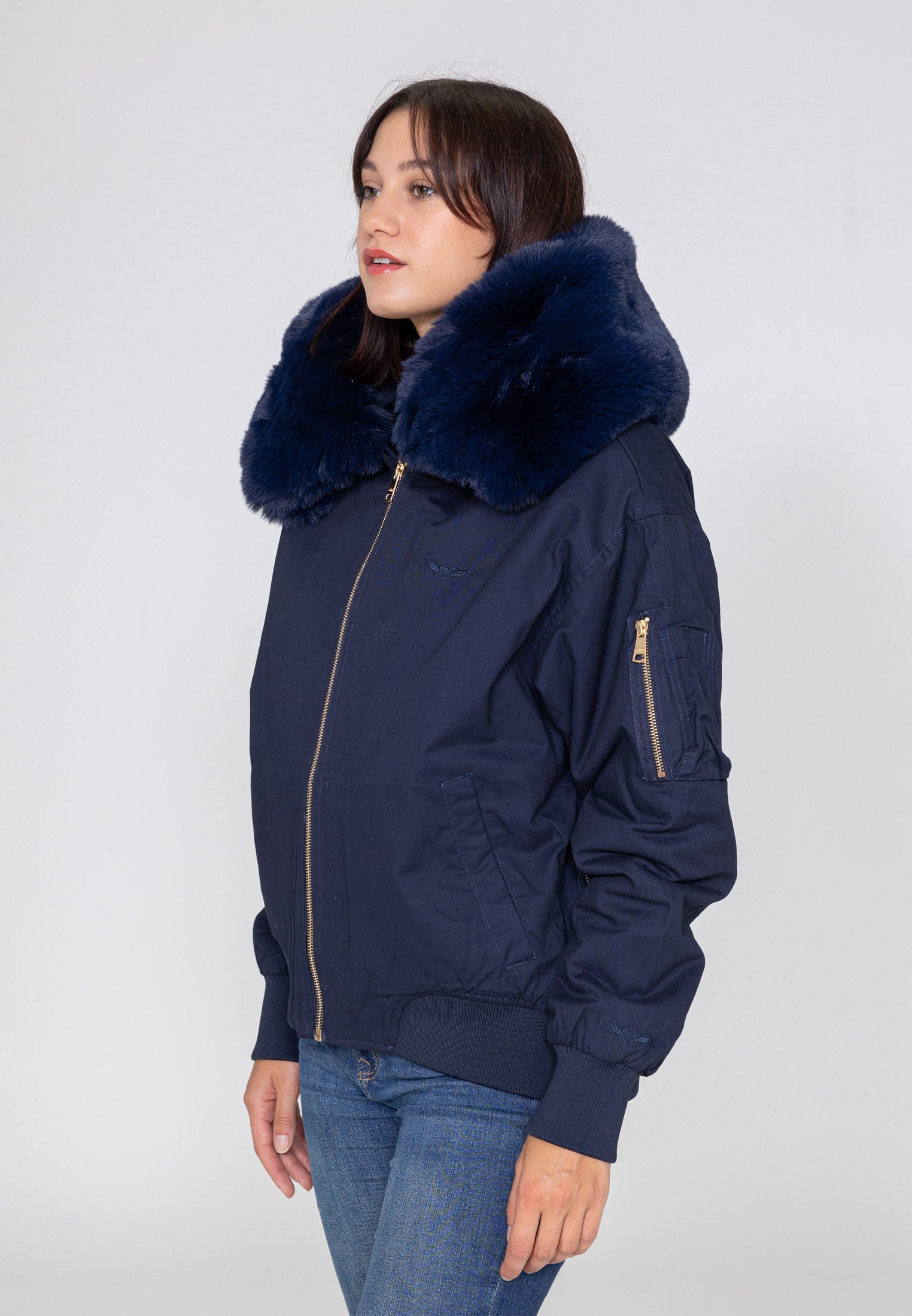 Giacca bomber Ada W in Navy Bombers Original