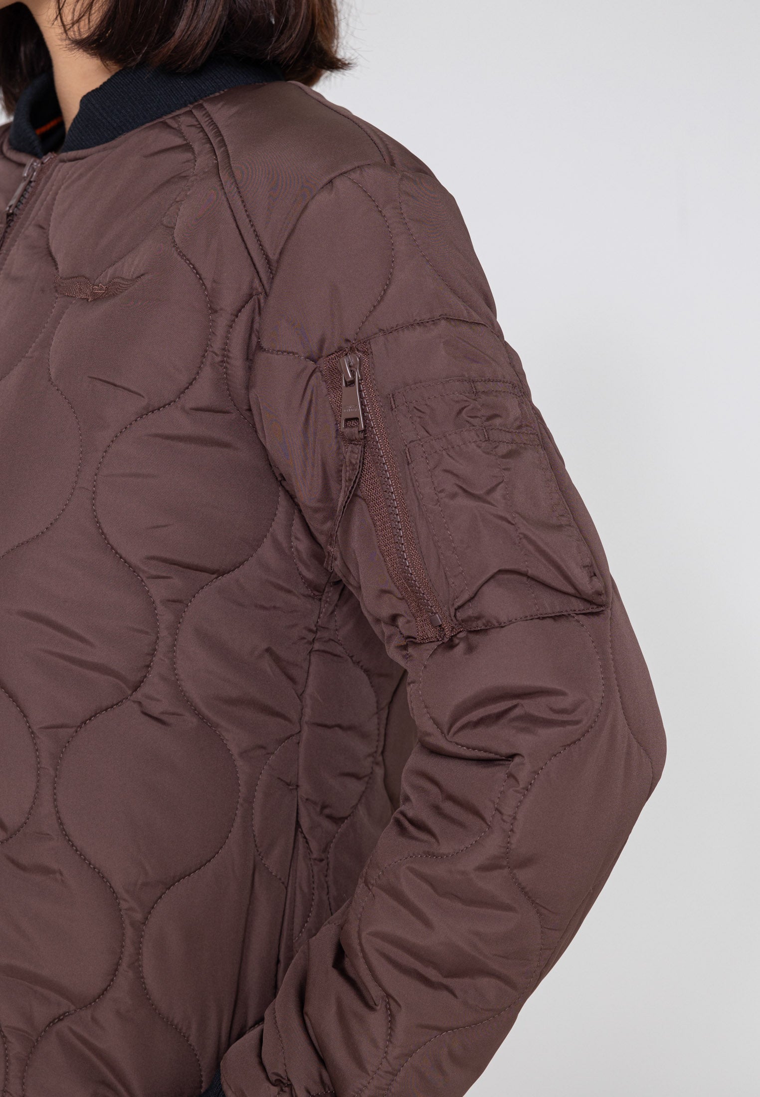 Giacca bomber Alton W in Brown Jackets Bombers Original
