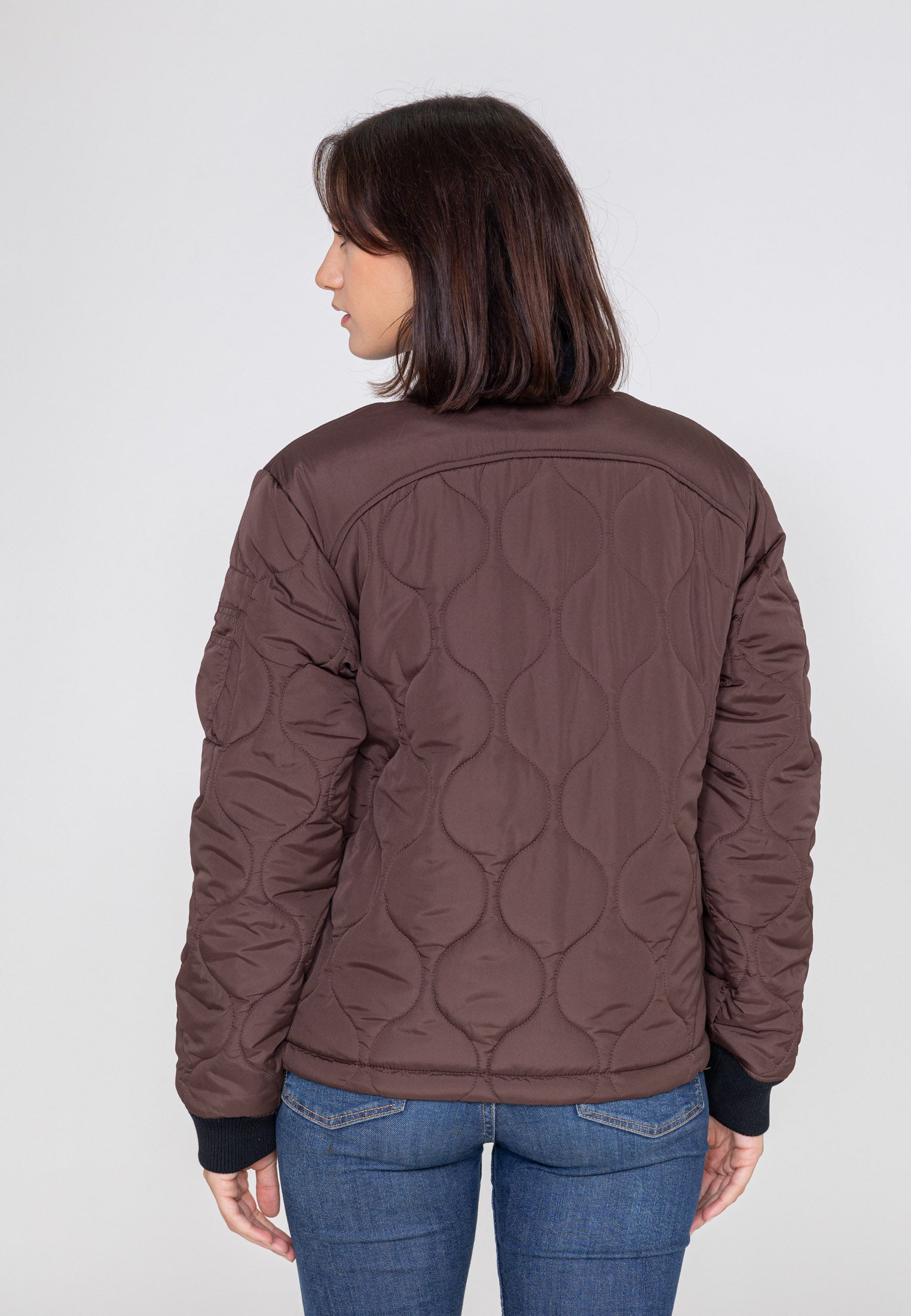 Giacca bomber Alton W in Brown Jackets Bombers Original