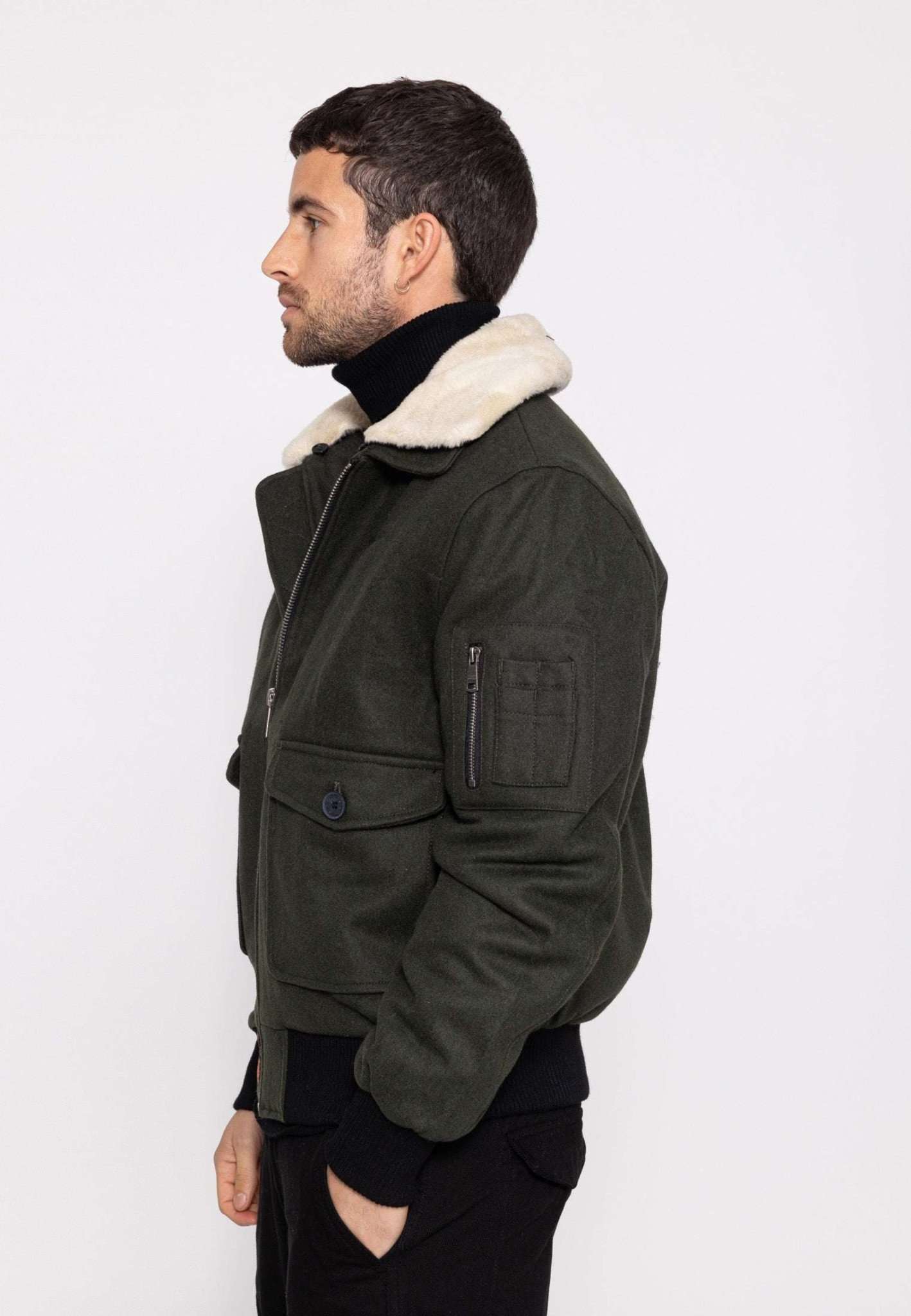 Giacca bomber Aviator M in Persimmon Giacche Bombers Original