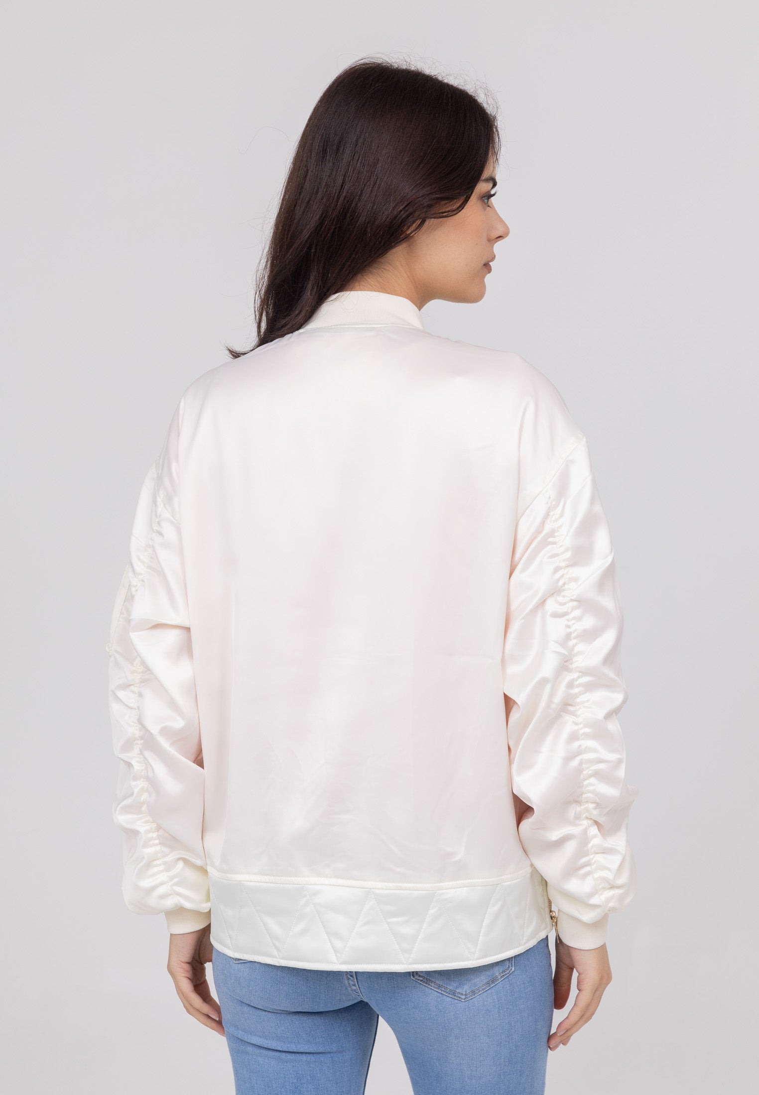 Ballerina W Bomber in Giacche Crema Bombers Original